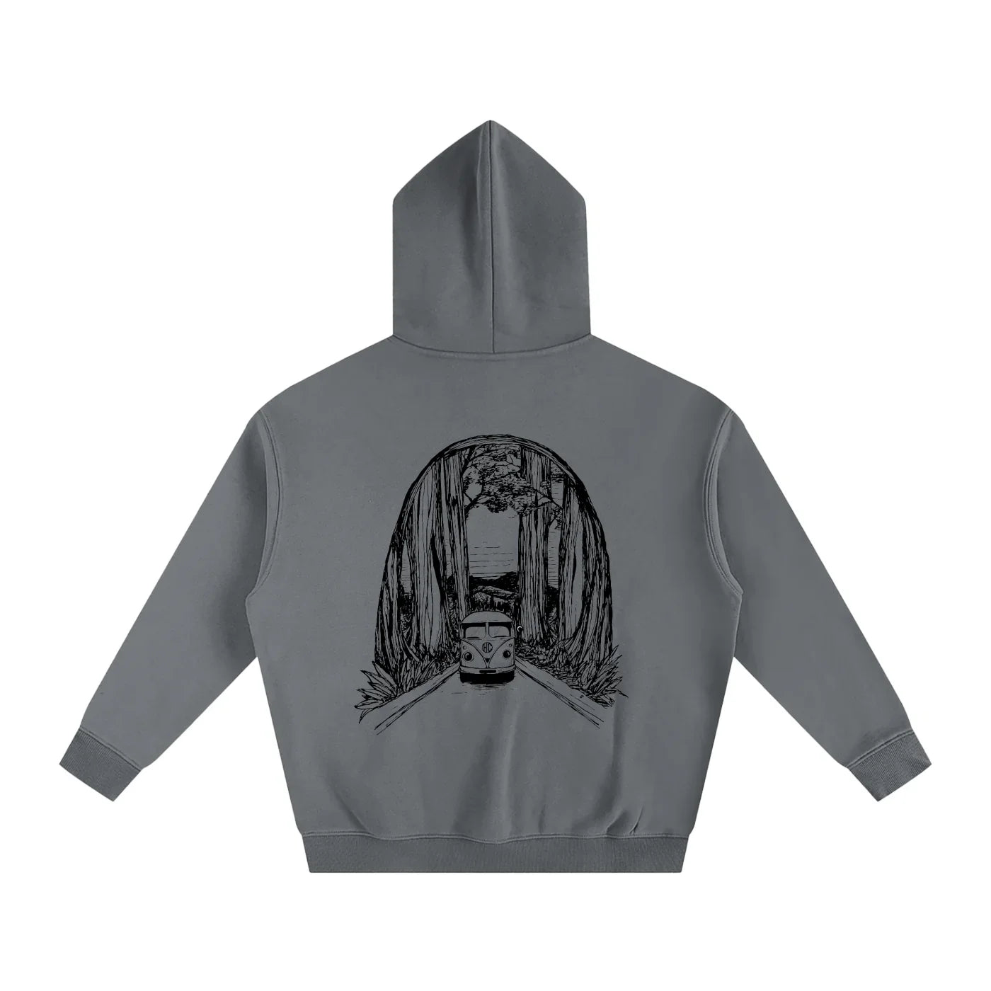 Vdub Oversized Fleeced Pullover Hoodie - CUSTOM ORDER