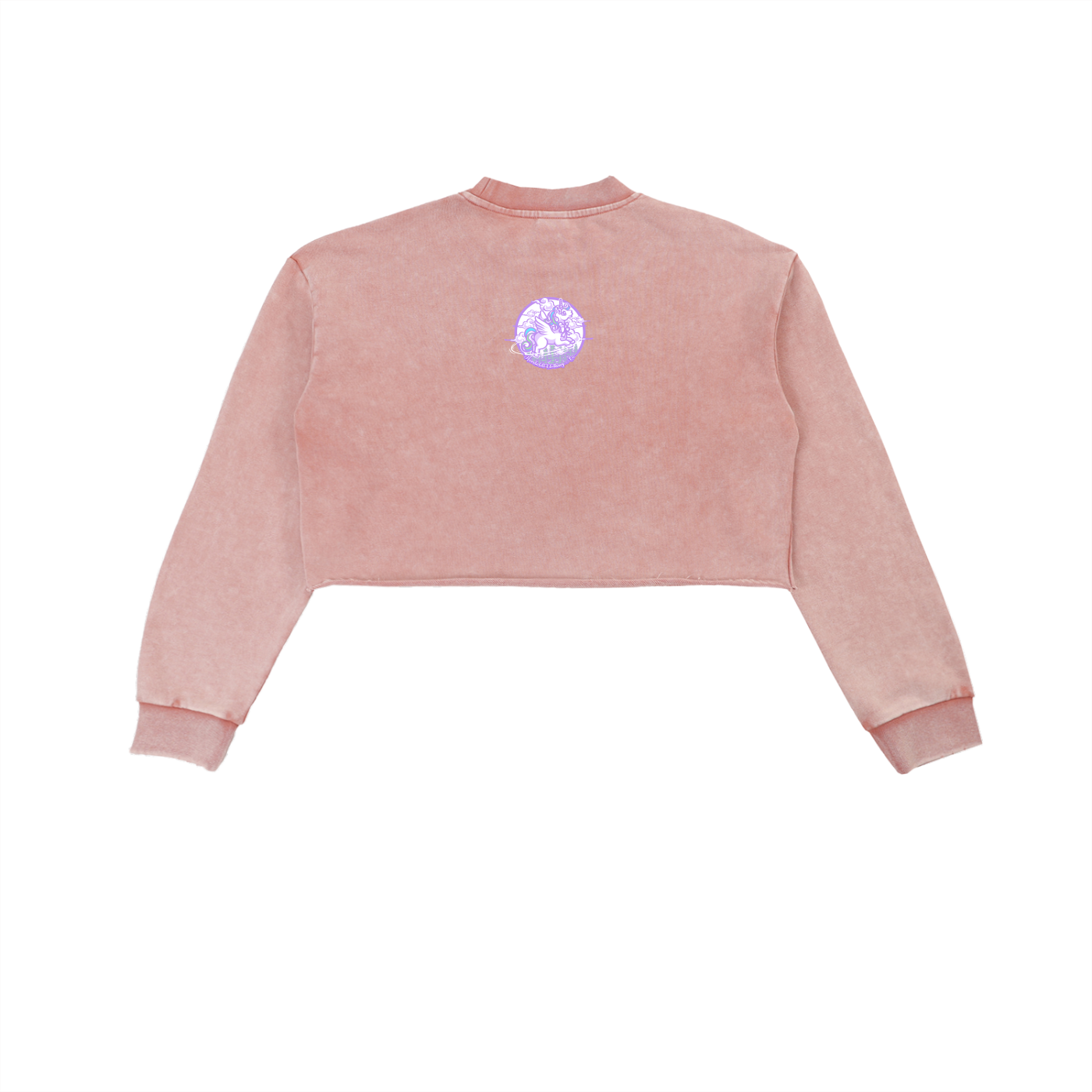 Flying Unicorn Cropped Sweatshirt