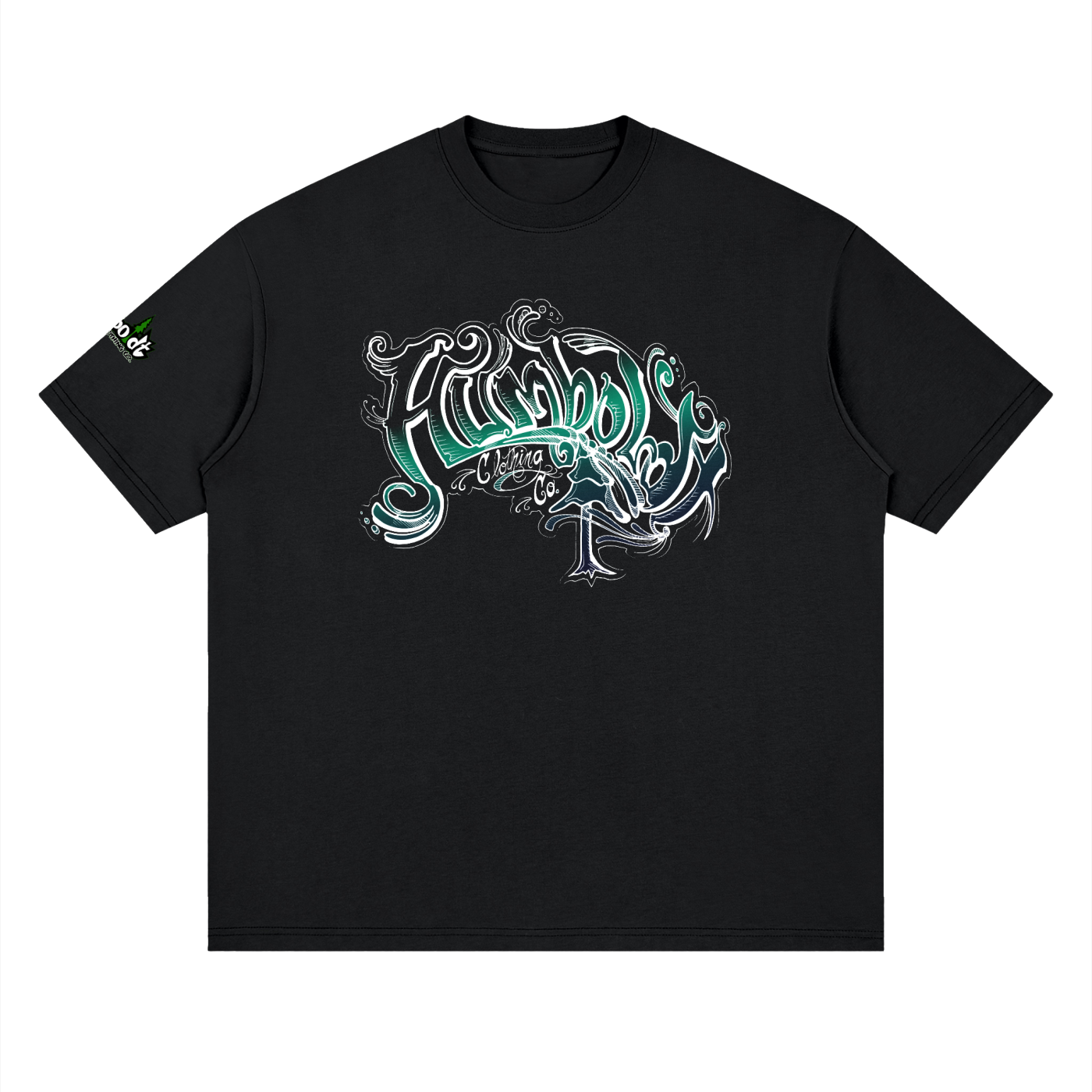 Scrolly Streetwear Loose Drop Shoulder TShirt - CUSTOM ORDER