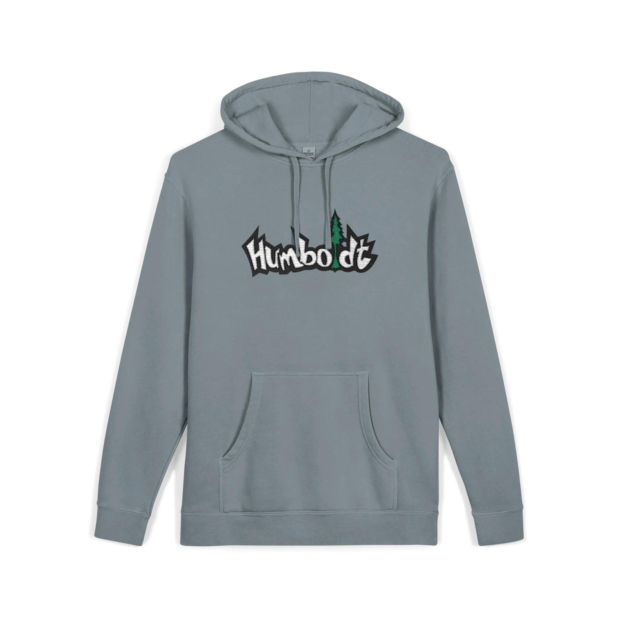 Big Treelogo Pigment Dyed Pullover Embroidered Pullover Hoodie-CUSTOM ORDER