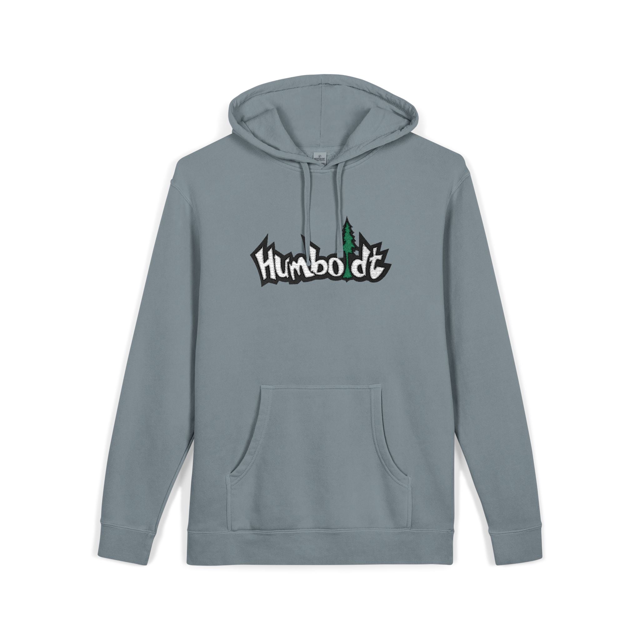 Big Treelogo Pigment Dyed Pullover Embroidered Hoodie-CUSTOM ORDER