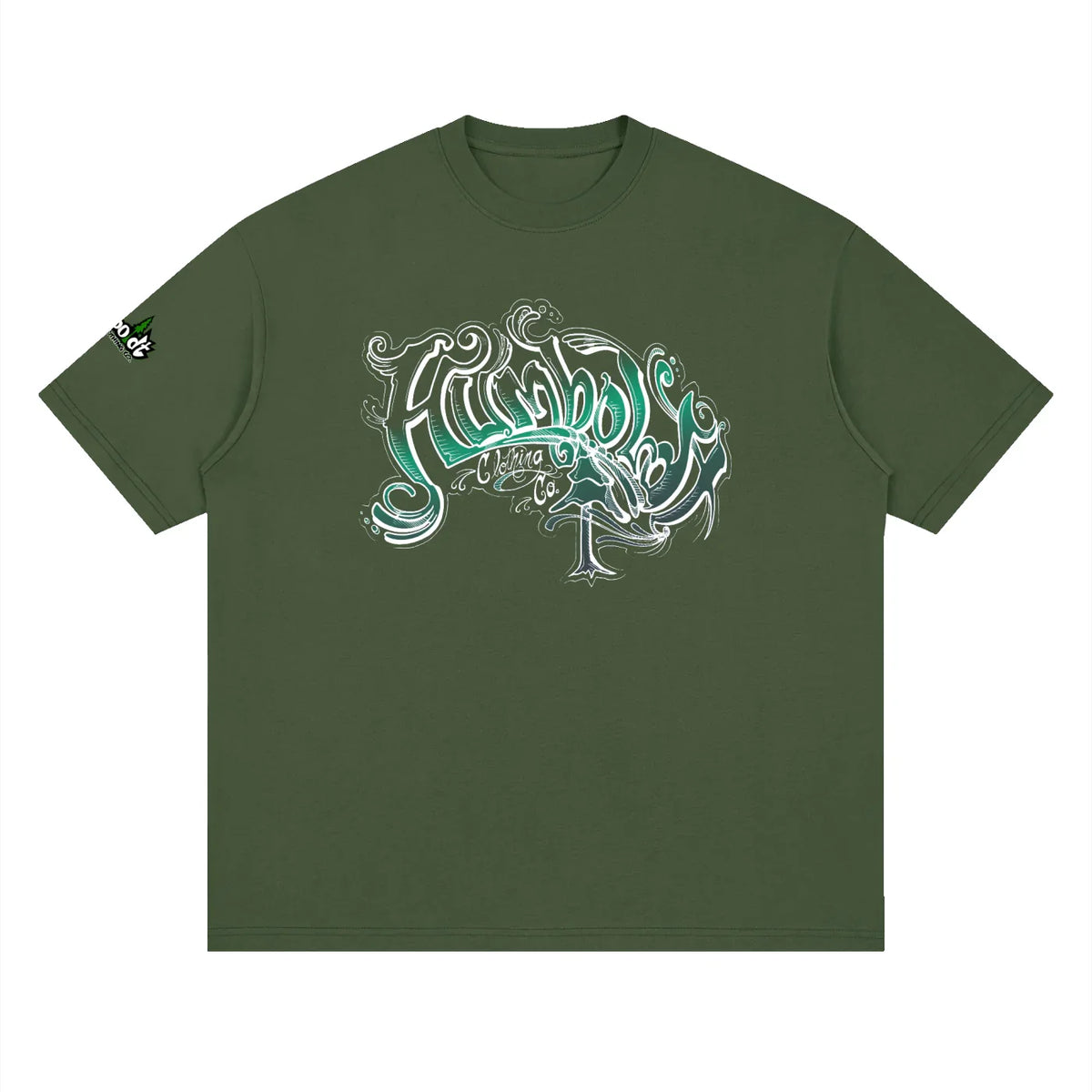 Scrolly Streetwear Loose Drop Shoulder TShirt - CUSTOM ORDER