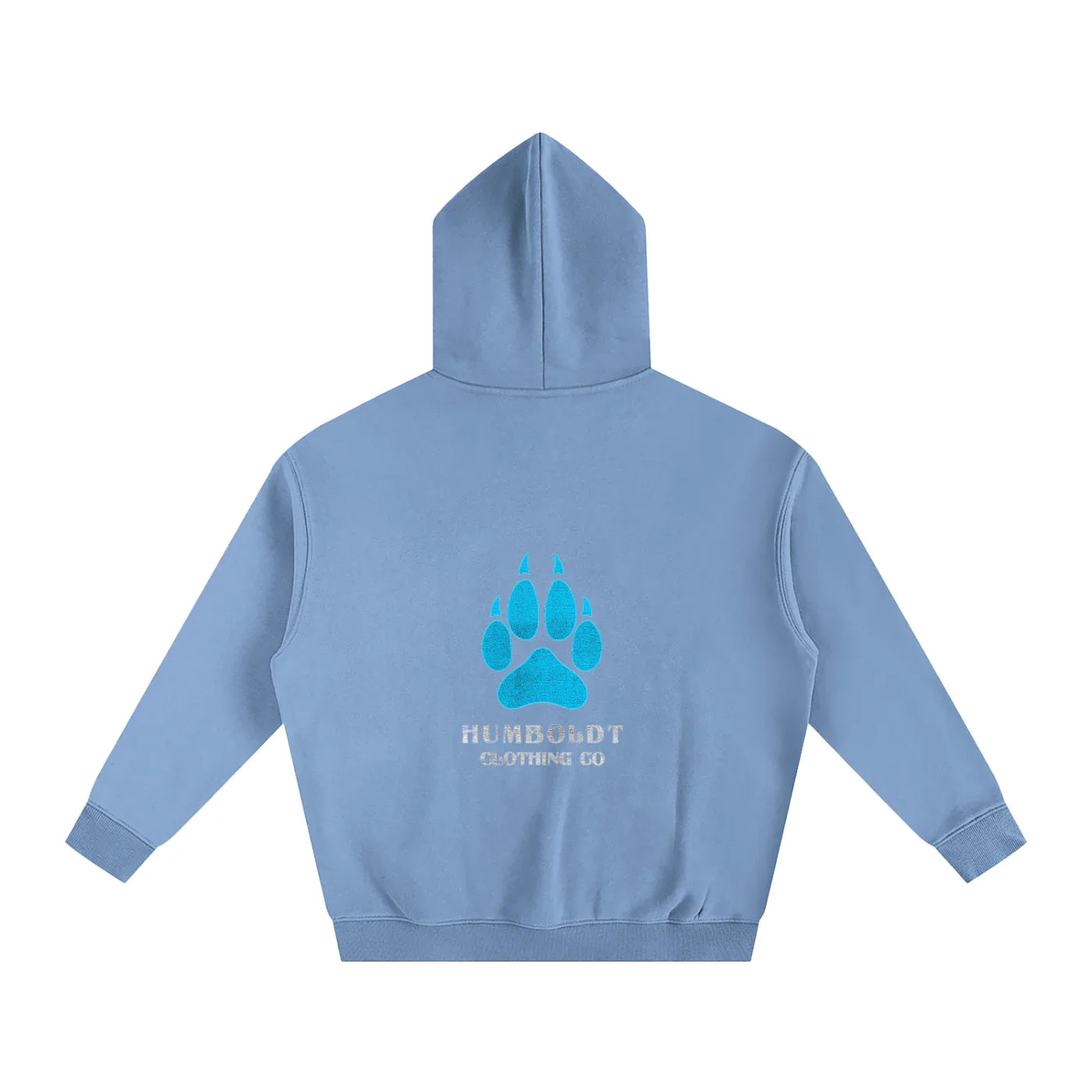 White Wolf Oversized Fleeced Pullover Hoodie - CUSTOM ORDER