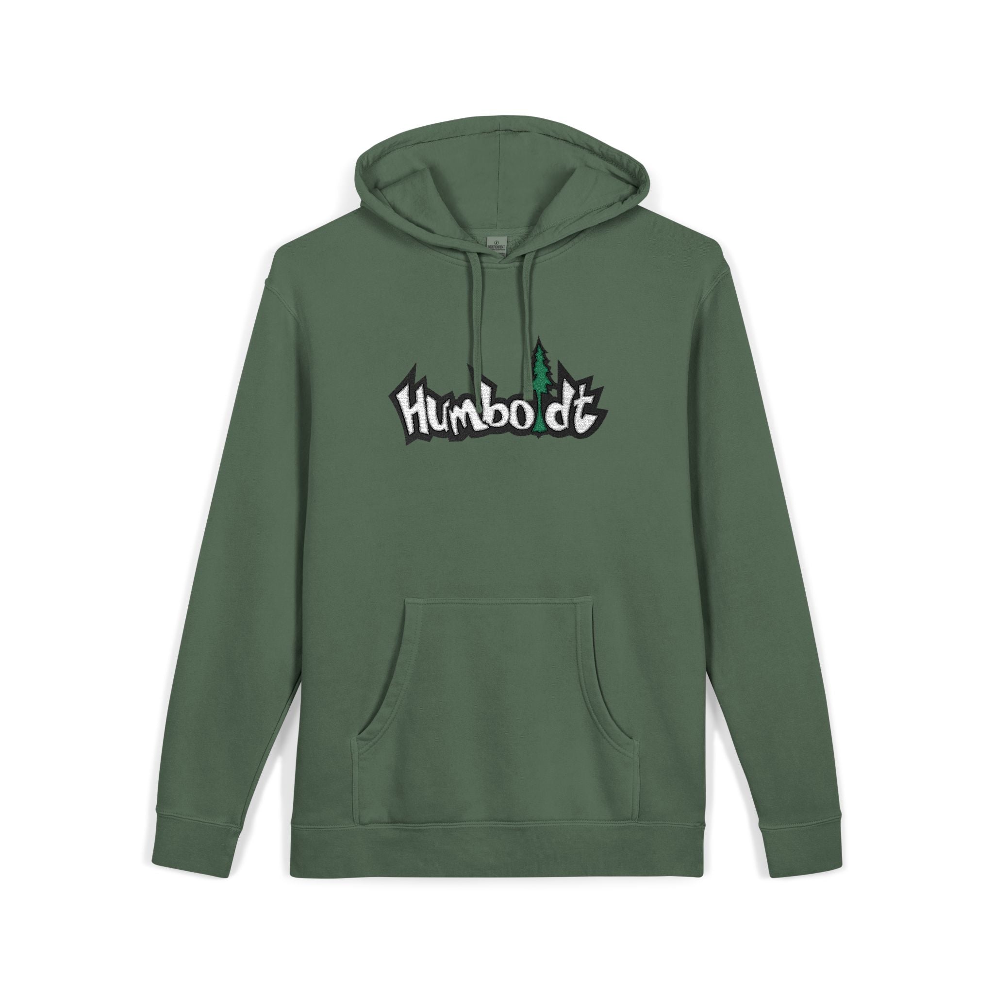 Big Treelogo Pigment Dyed Pullover Hoodie