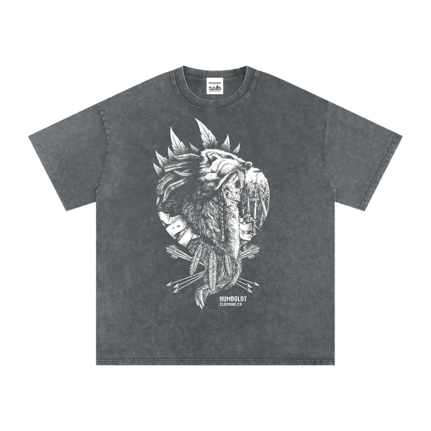 Natural Instinct Snow Washed Oversized Cotton TShirt - CUSTOM orDER
