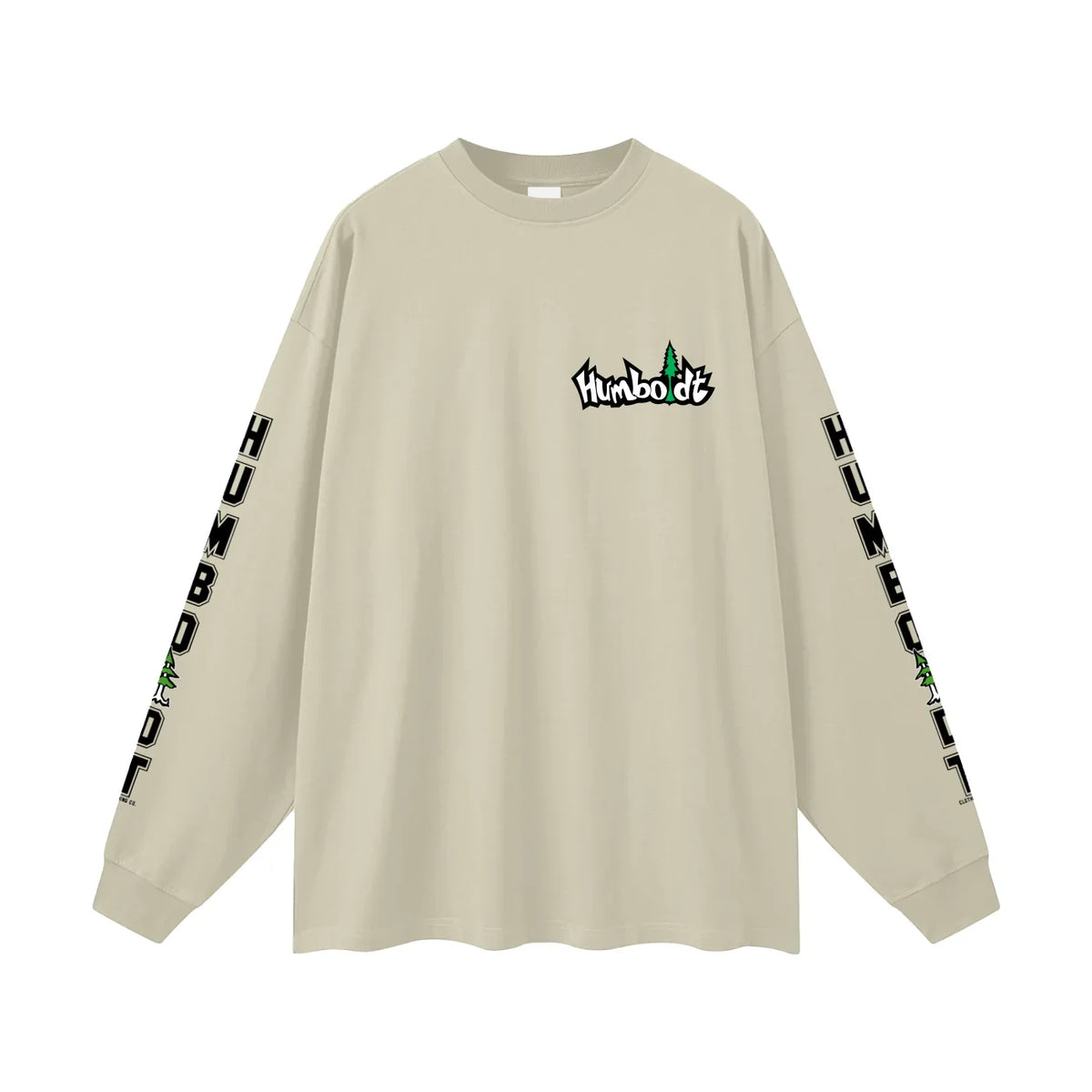 Collegiate Oversized Unisex Long Sleeve Tshirt - CUSTOM ORDER