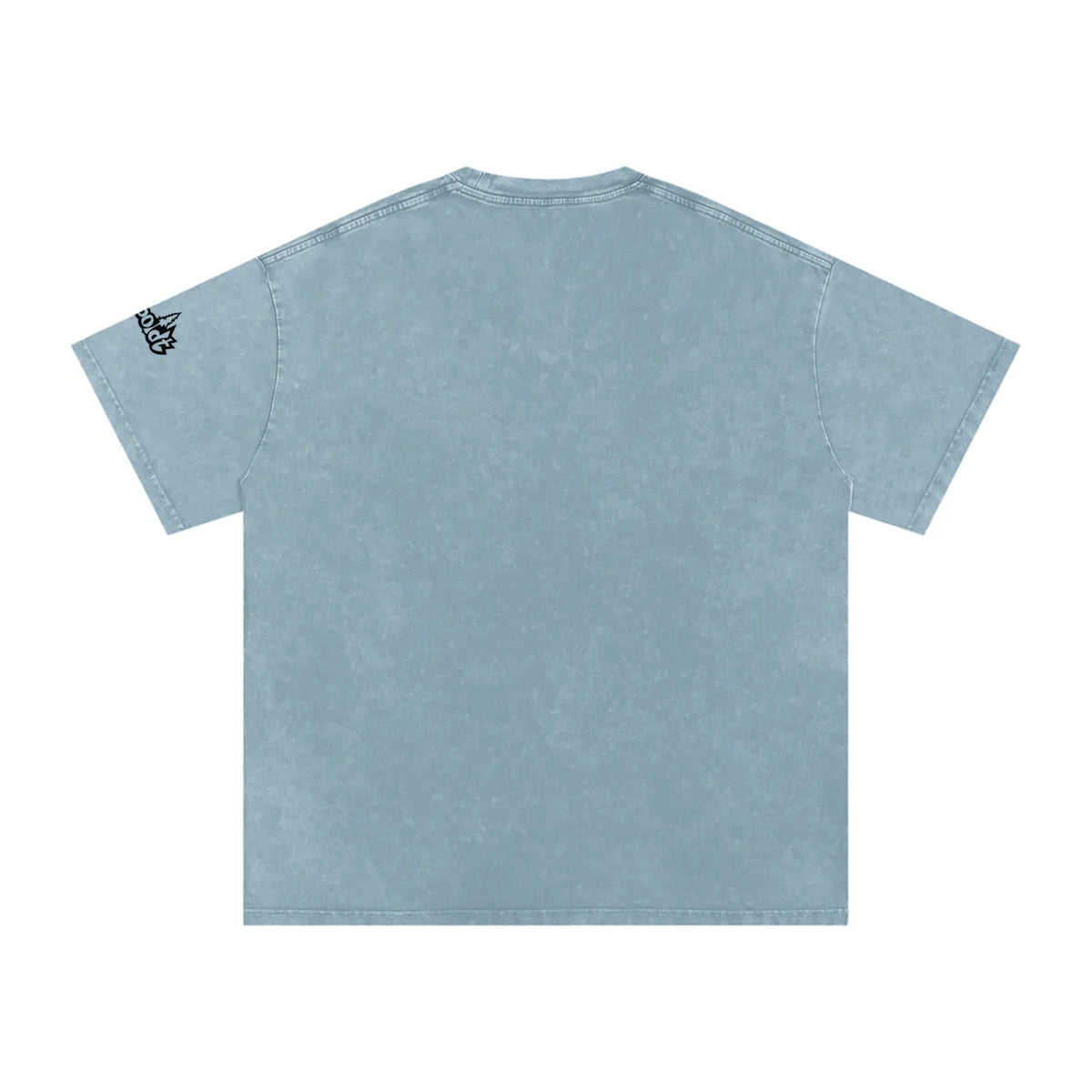 Highway 36 Snow Washed Oversized Cotton TShirt Black Ink Colorway - CUSTOM ORDER