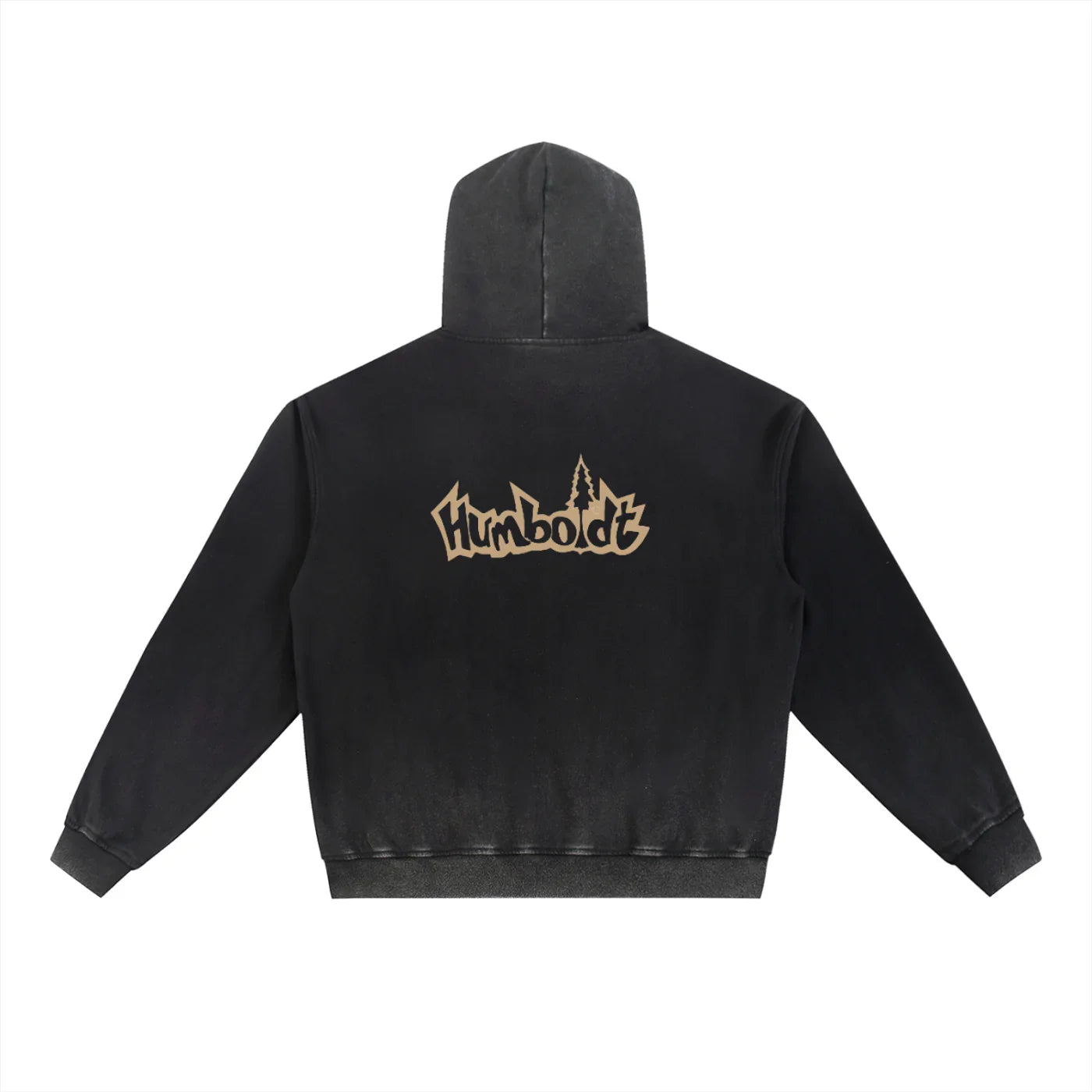 Skully Vintage Washed Gradient Fleece Pullover Hoodie - CUSTOM ORDER