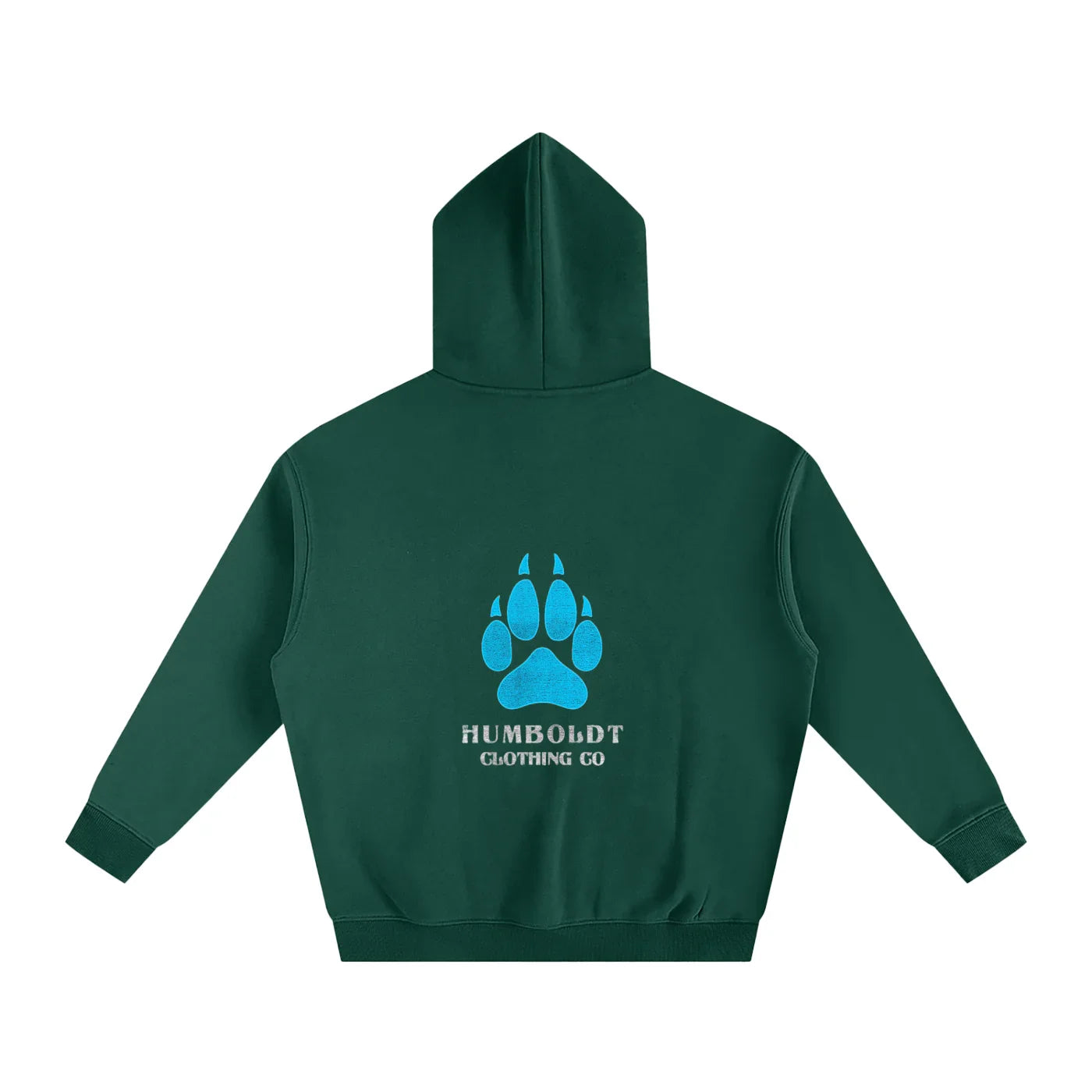White Wolf Oversized Fleeced Pullover Hoodie - CUSTOM ORDER