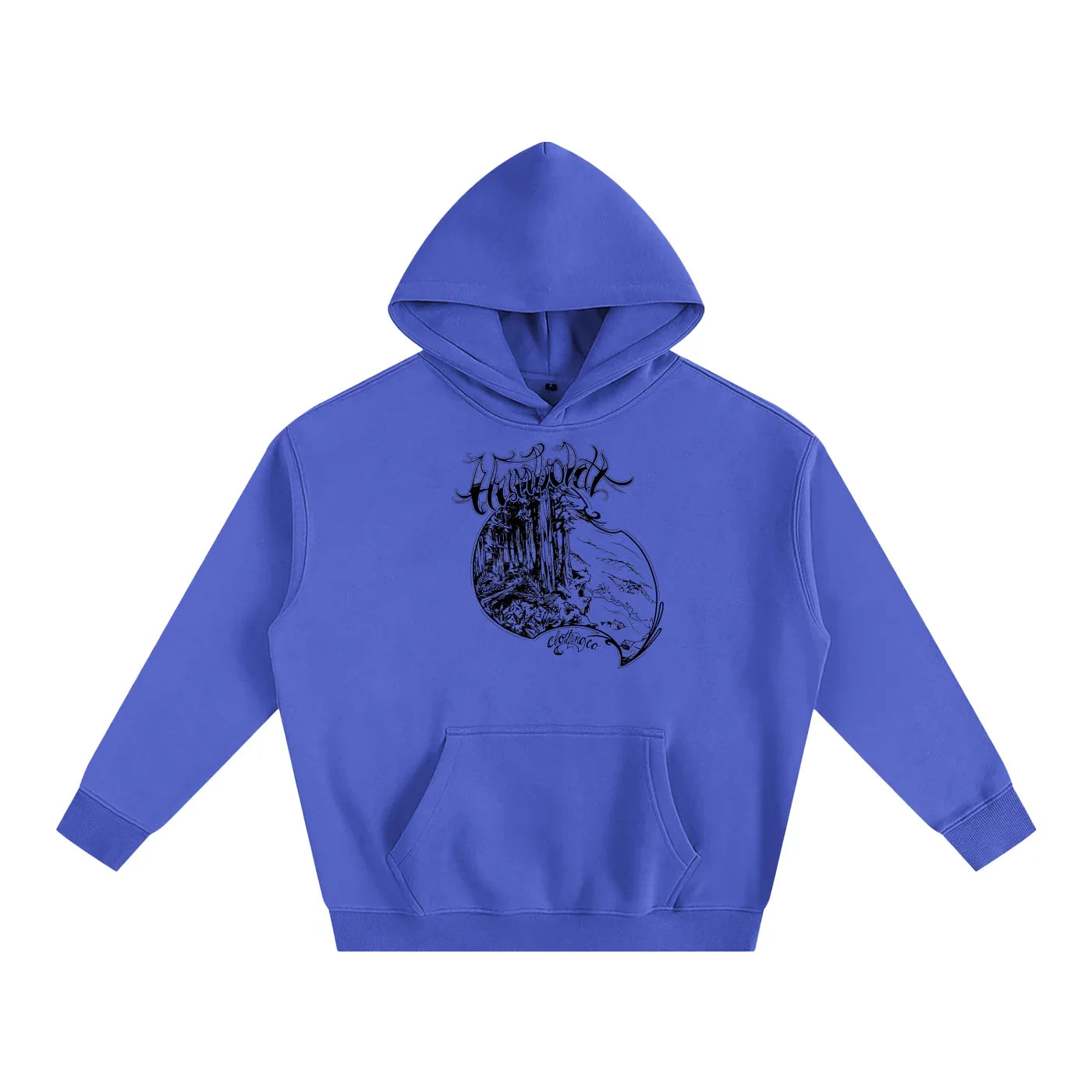 Inked Paradise Oversized Fleeced Pullover Hoodie - CUSTOM ORDER