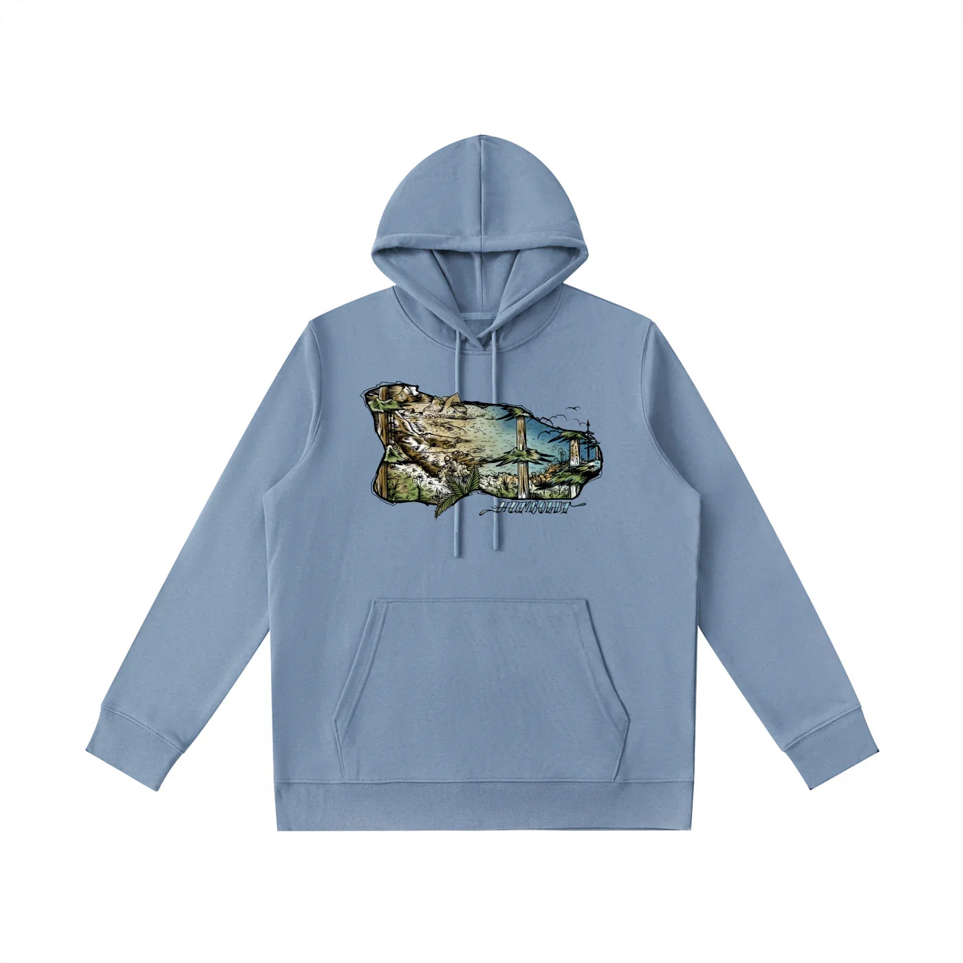 Redwoods to The Sea Essential Oversized Pullover Hoodie - CUSTOM ORDER