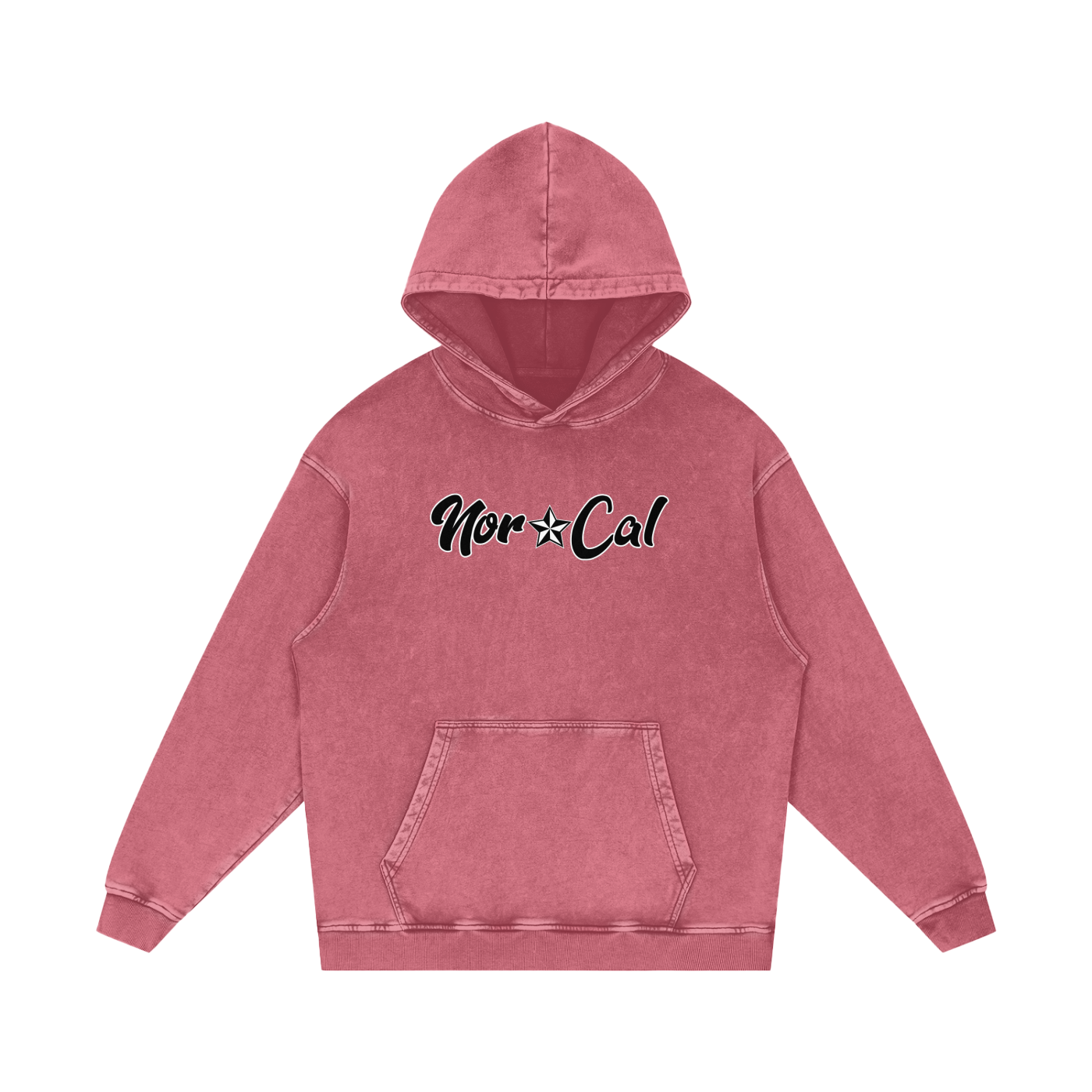 NorCal Acid Wash Pullover Hoodie
