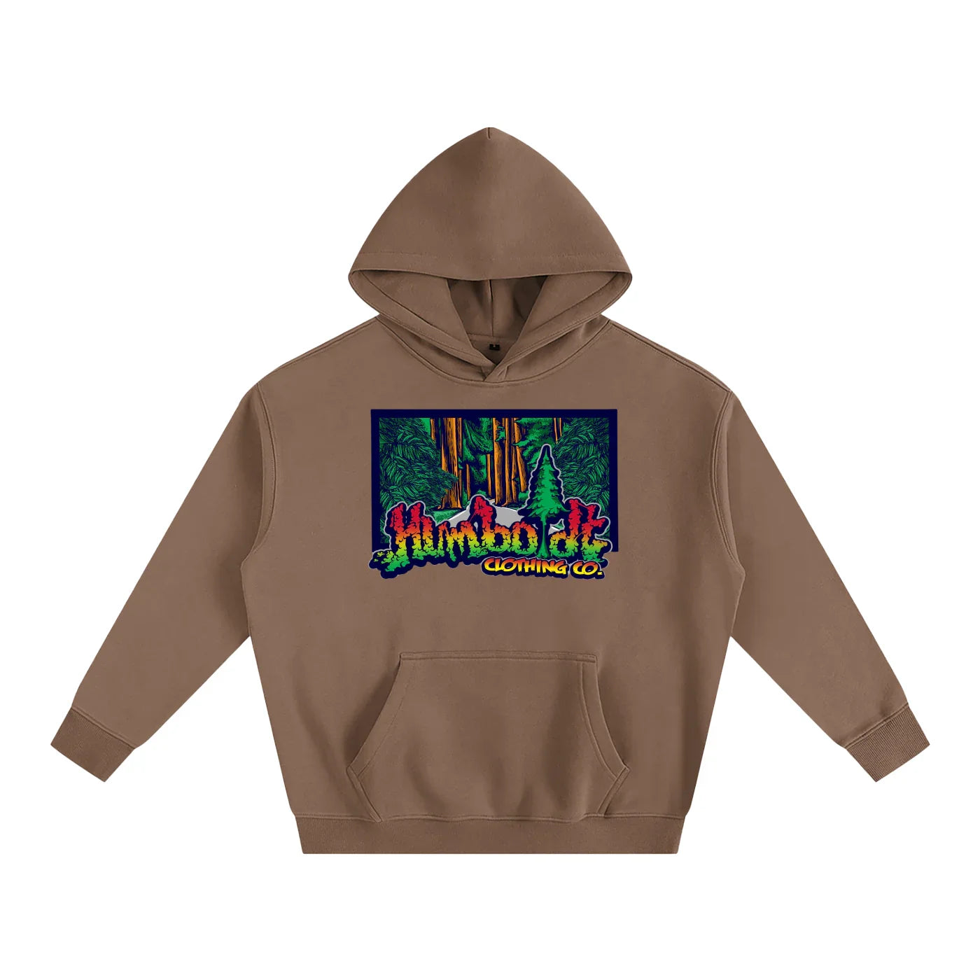 Rasta Forest Oversized Fleeced Pullover Hoodie - CUSTOM ORDER