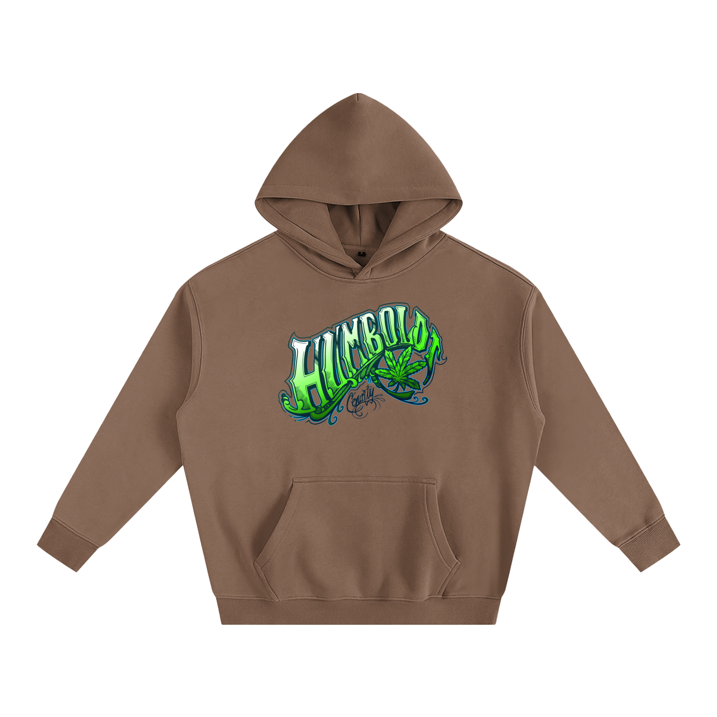 Humboldt Cannabis Oversize Fleeced Hoodie-CUSTOM ORDER