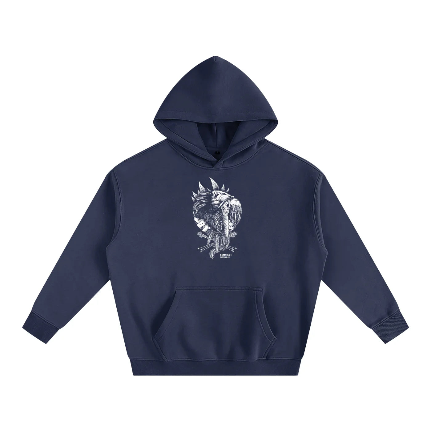 Natural Instinct Oversized Fleeced Pullover Hoodie - CUSTOM ORDER