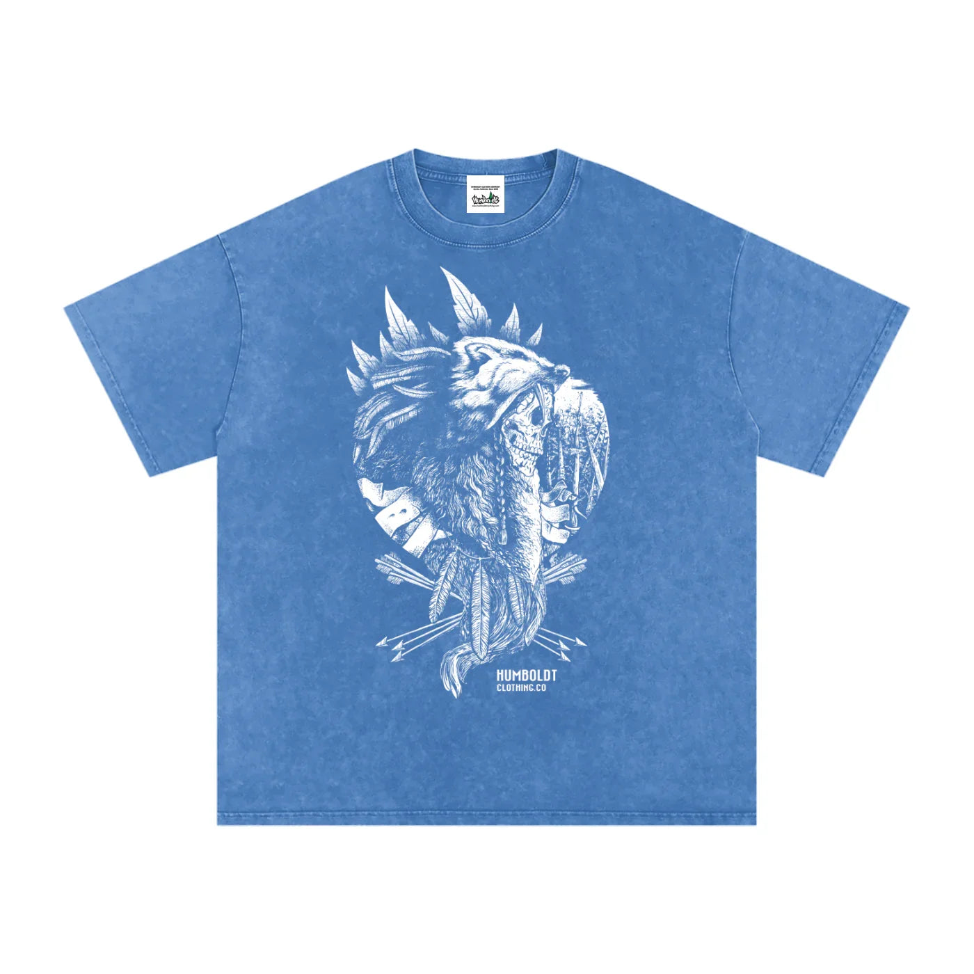 Natural Instinct Snow Washed Oversized Cotton TShirt - CUSTOM orDER