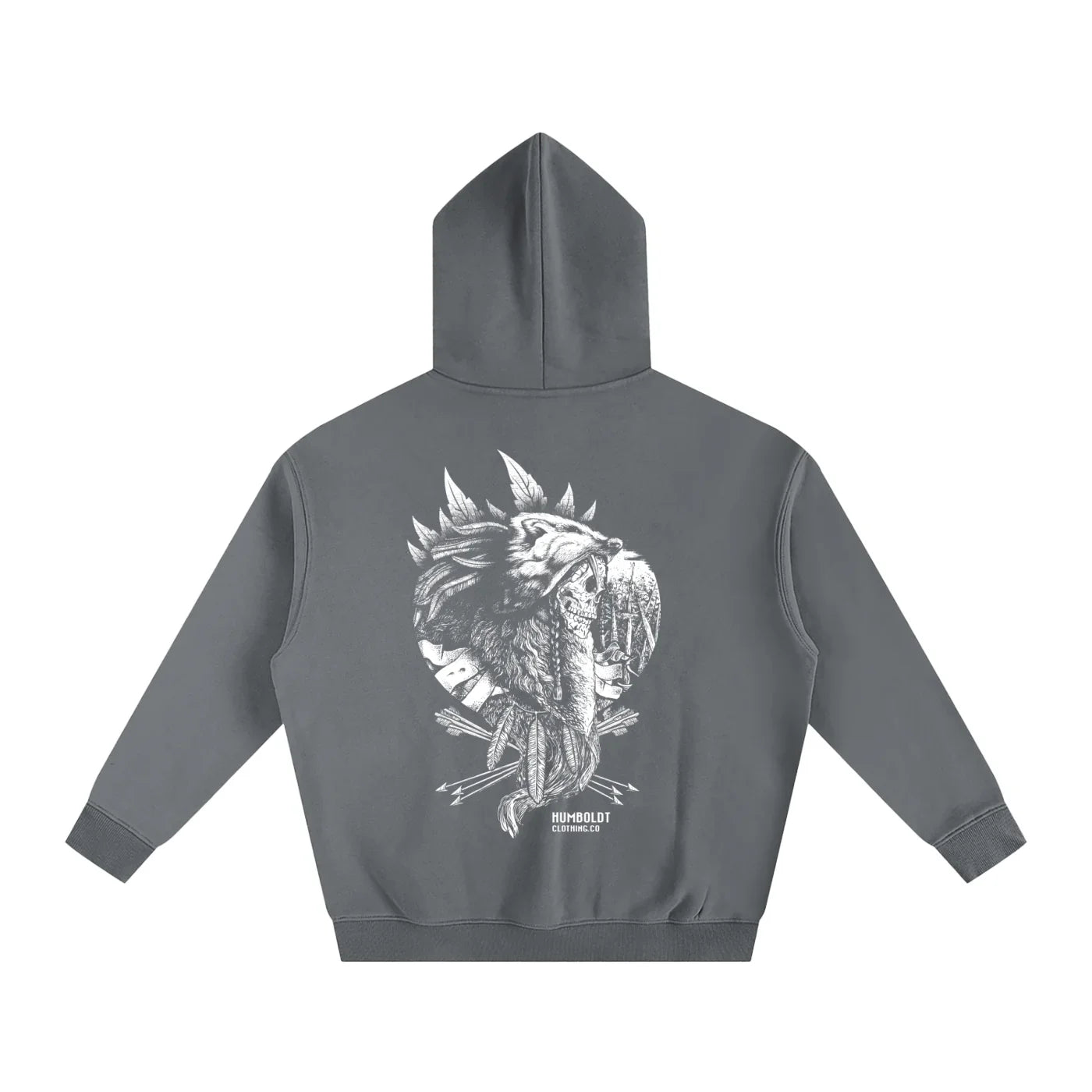 Natural Instinct Oversized Fleeced Pullover Hoodie - CUSTOM ORDER