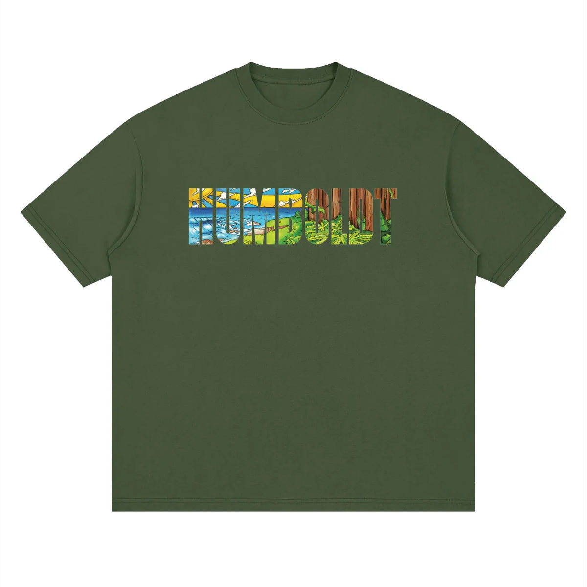 Humboldt Coast Streetwear Loose Drop Shoulder TShirt - CUSTOM ORDER