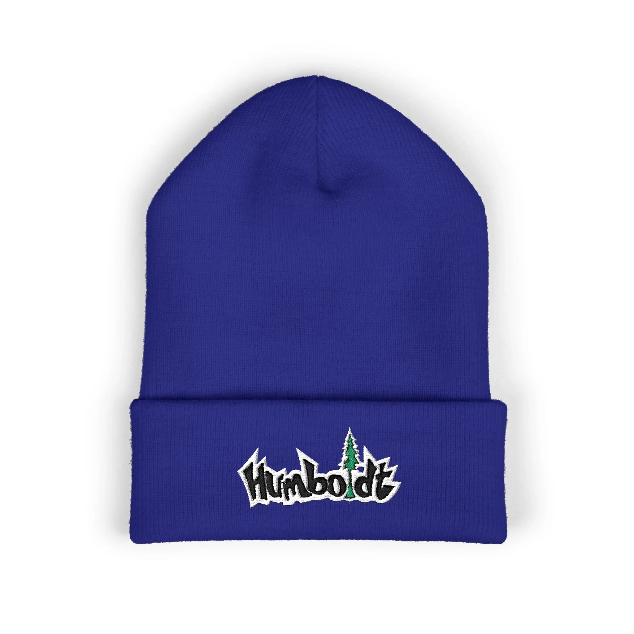Treelogo Outline Embroidered Foldup Beanie-CUSTOM ORDER
