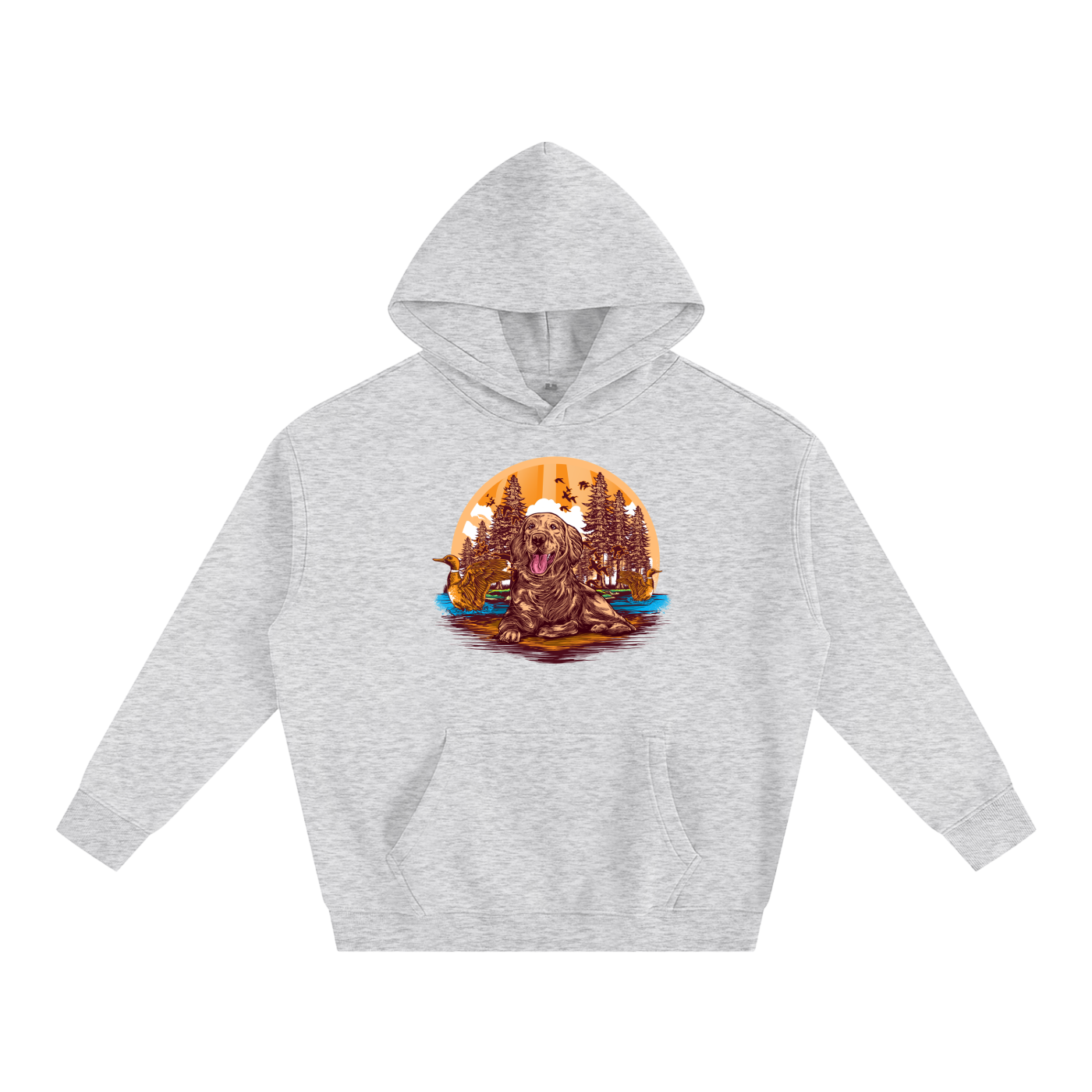 Retriever Oversize Fleeced Hoodie-CUSTOM ORDER