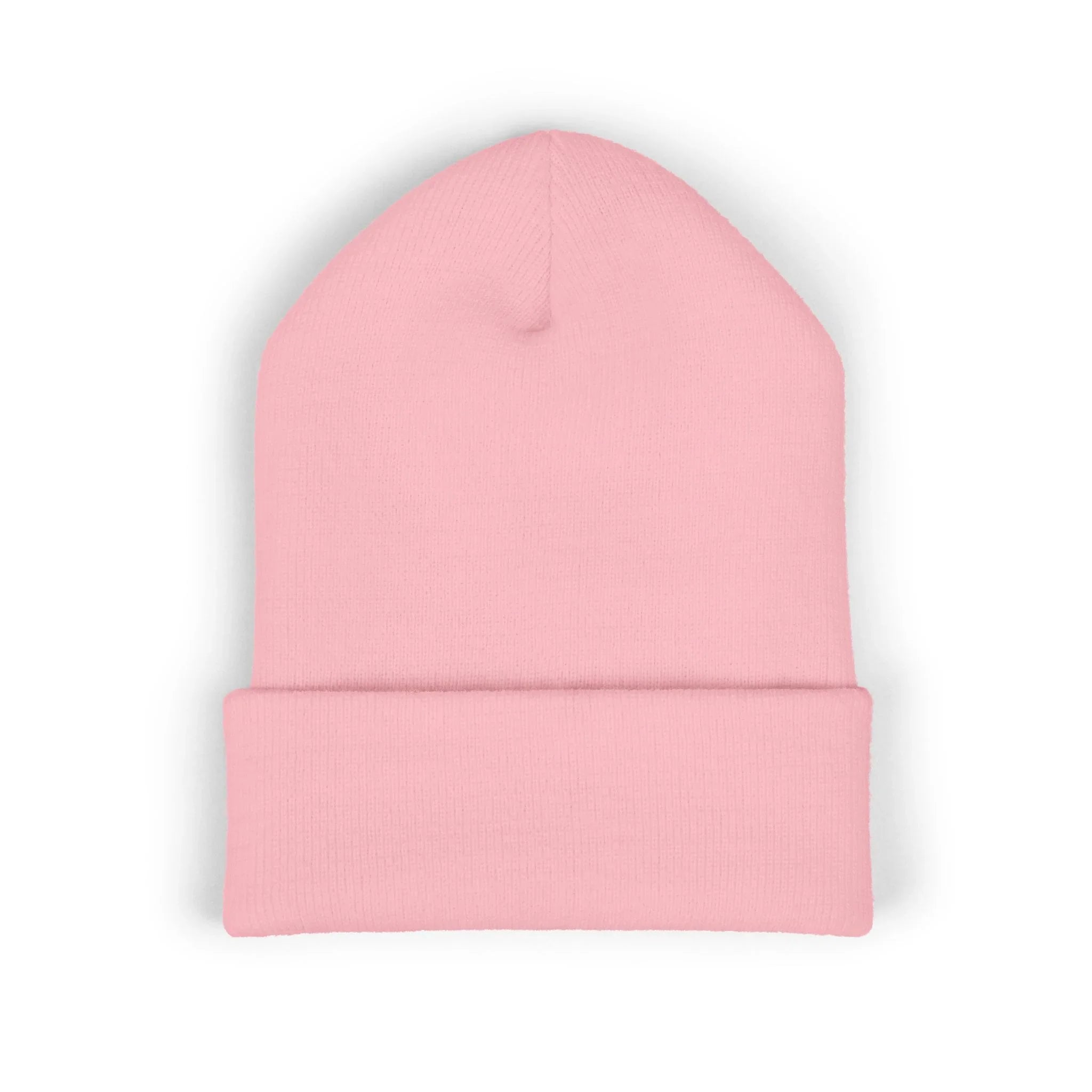 Treelogo Outline Embroidered Foldup Beanie-CUSTOM ORDER