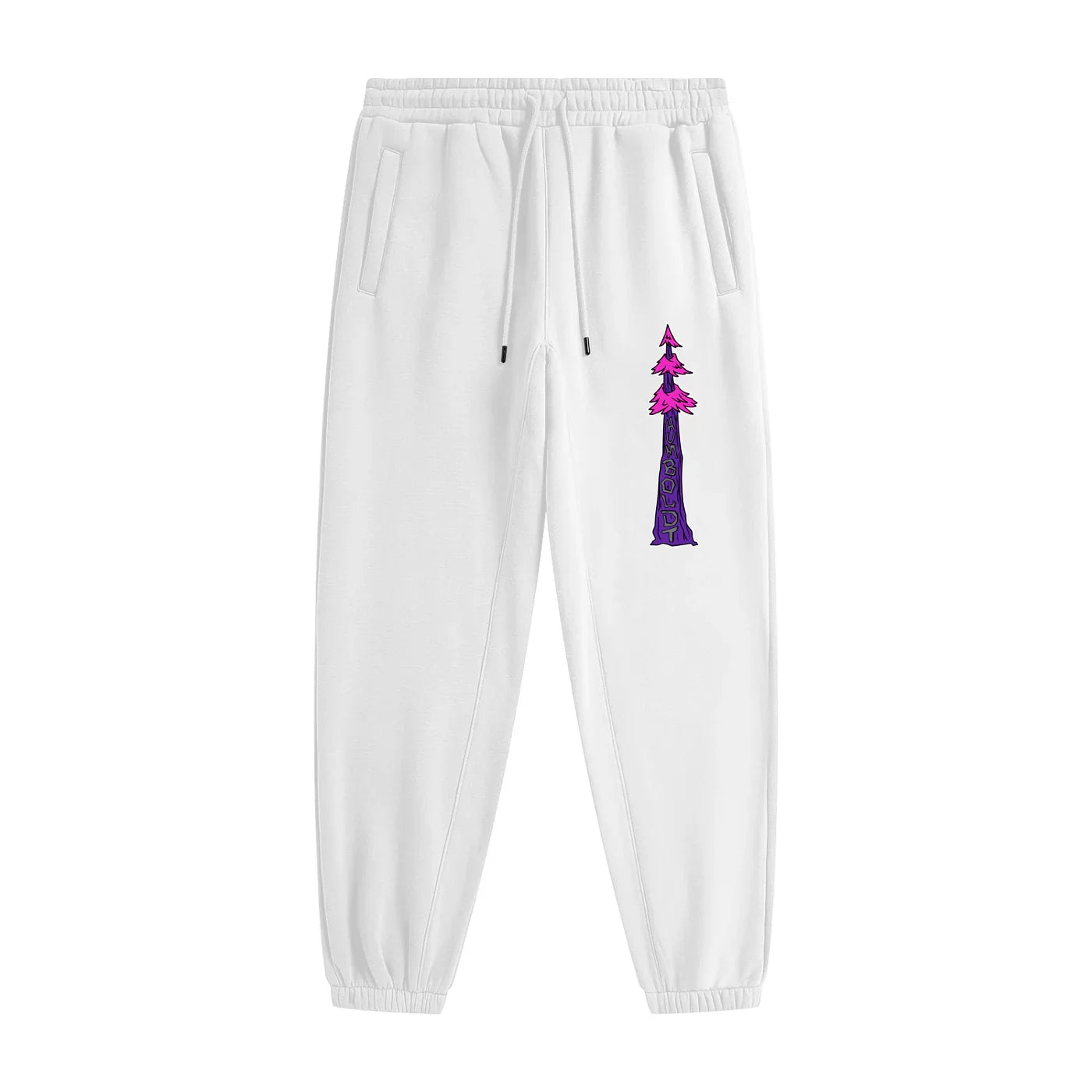 Avenue Unisex Heavyweight Fleece Jogger Sweatpants Pink/Purple Colorway - CUSTOM ORDER