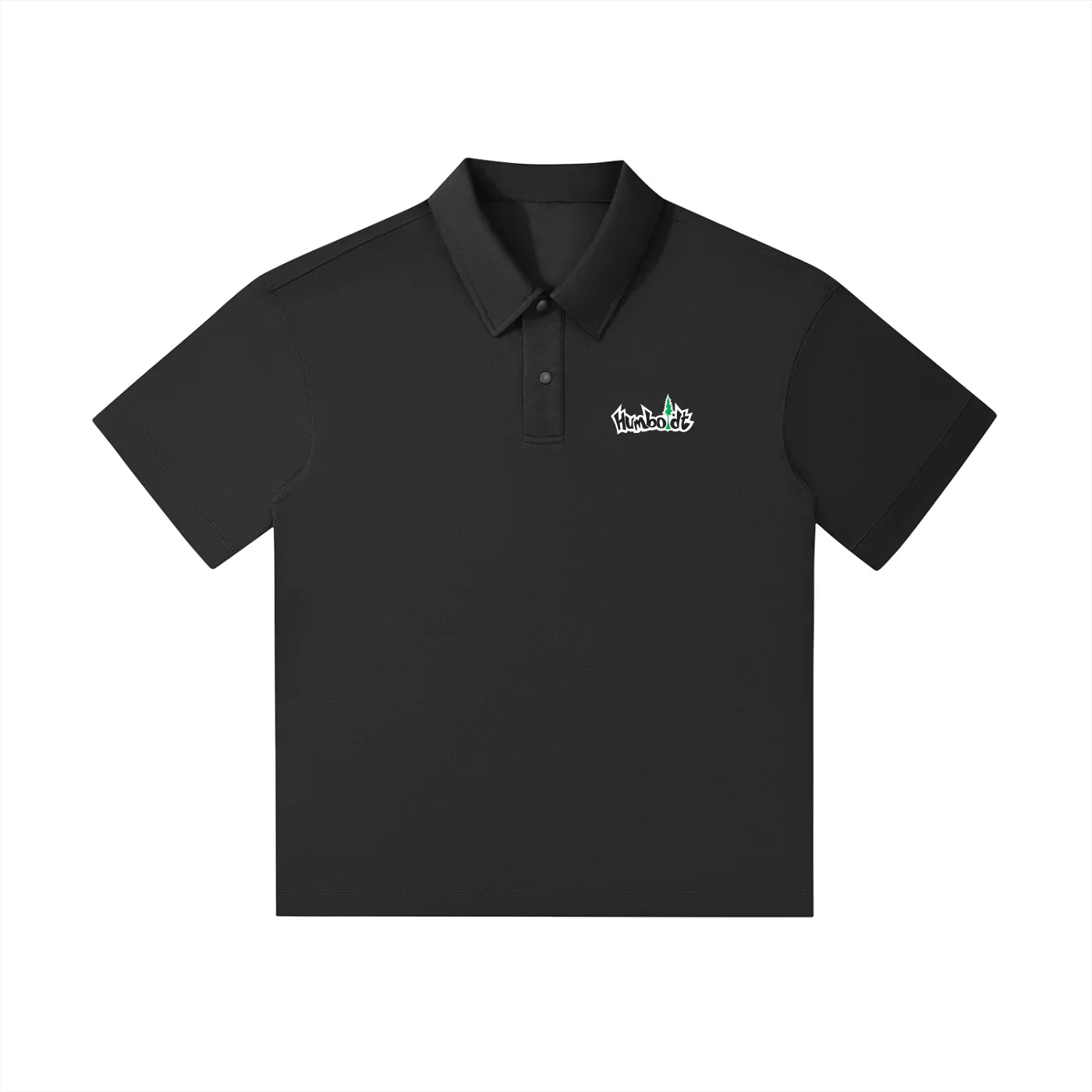 Treelogo Drop Shoulder Short-Sleeve Polo Tshirt - CUSTOM ORDER