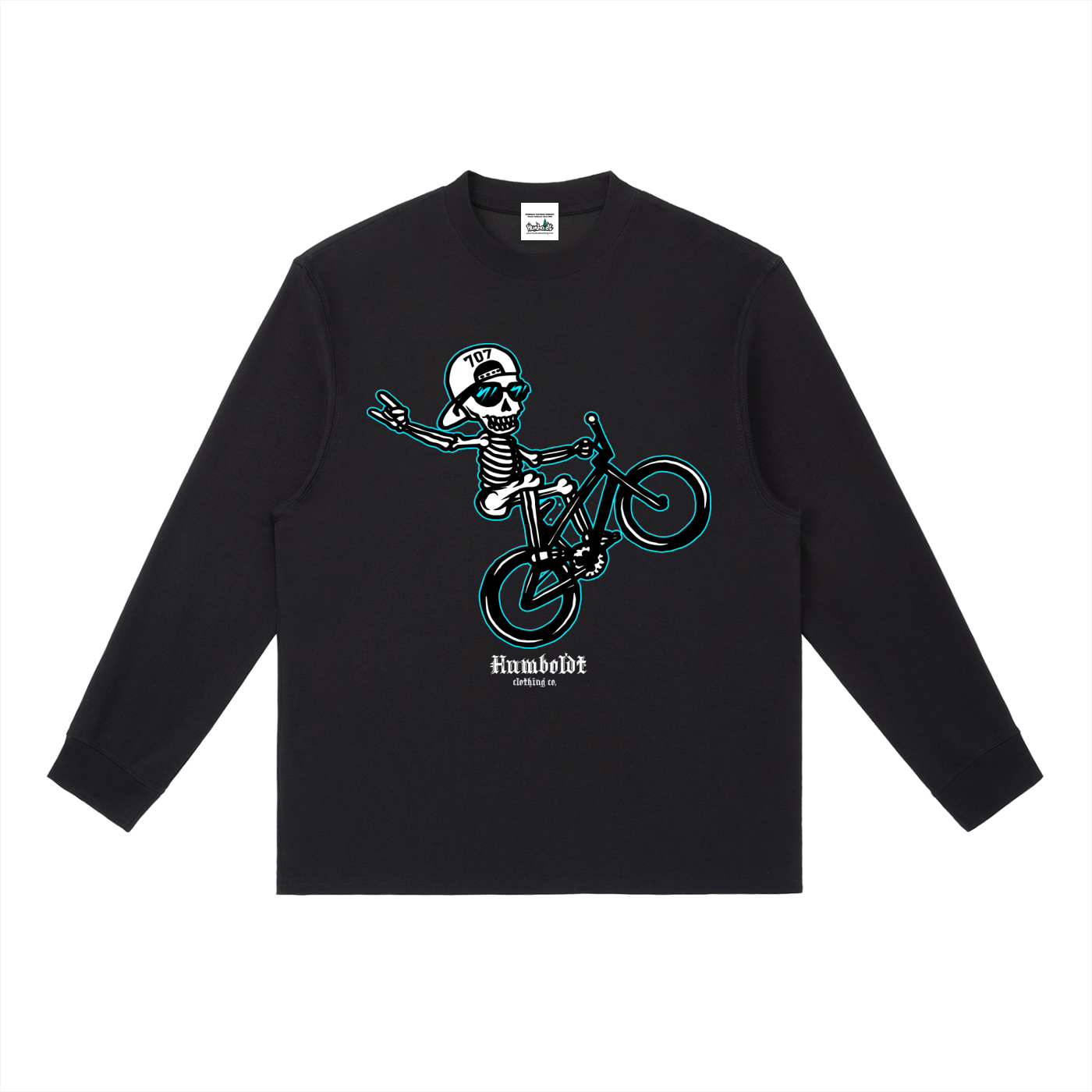 BMX Rider Essential Crewneck Long-Sleeve TShirt - CUSTOM ORDER
