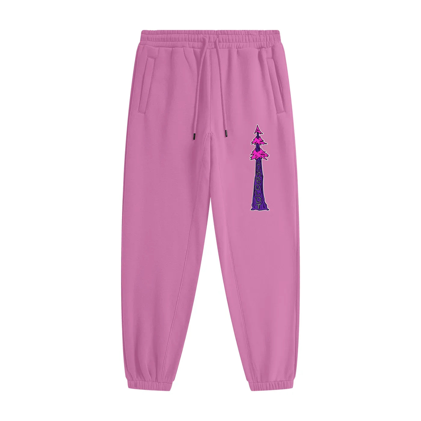 Avenue Unisex Heavyweight Fleece Jogger Sweatpants Pink/Purple Colorway - CUSTOM ORDER