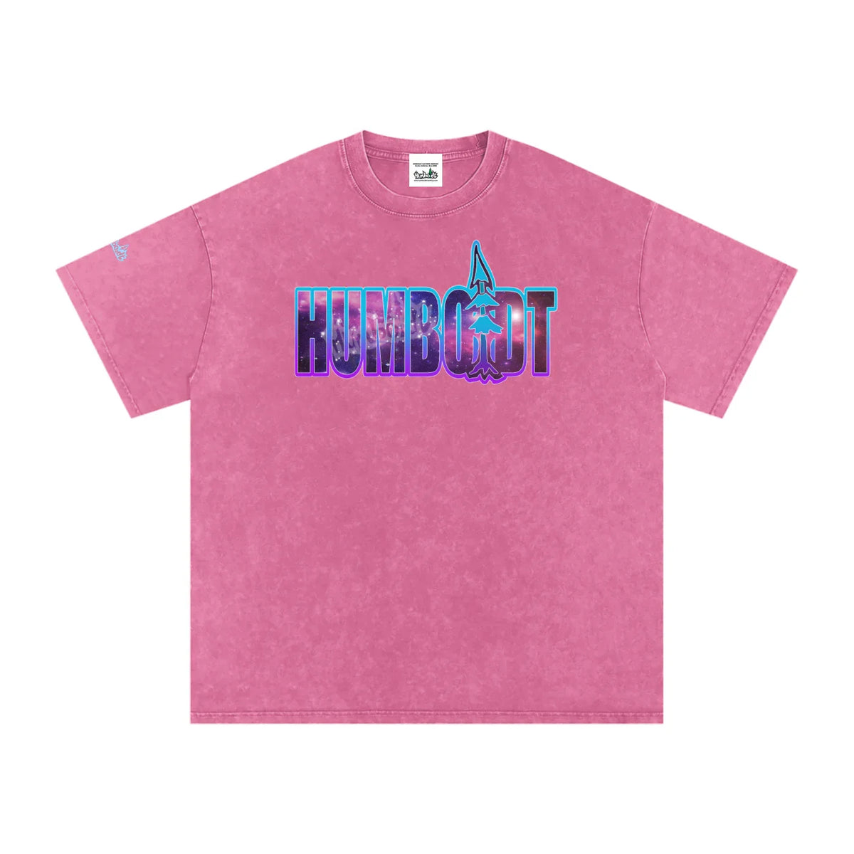 Spaced Out Snow Washed Oversized Cotton TShirt - CUSTOM ORDER