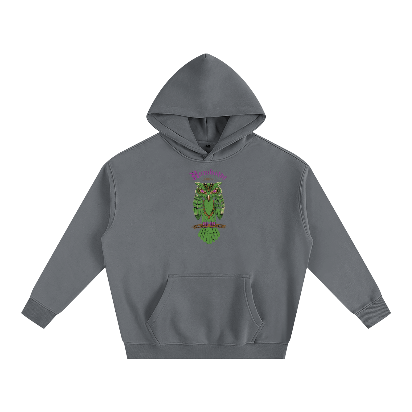 Mystic Forest Owl Pullover Hoodie