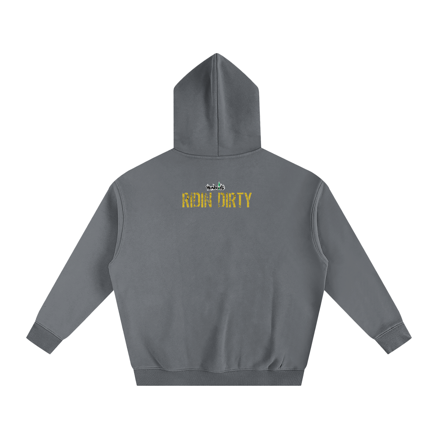 Ridin Dirty Oversize Fleeced Hoodie-CUSTOM ORDER