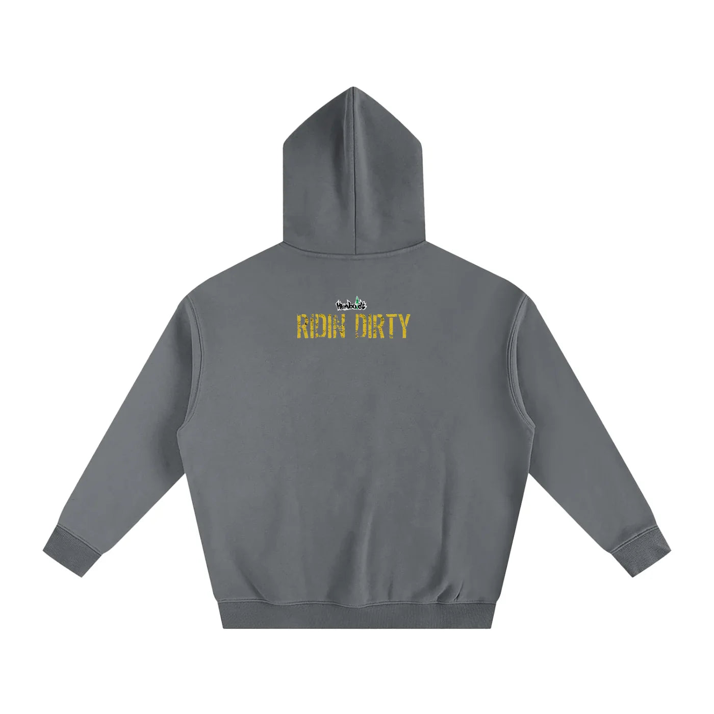 Ridin Dirty Oversized Fleeced Pullover Hoodie-CUSTOM ORDER