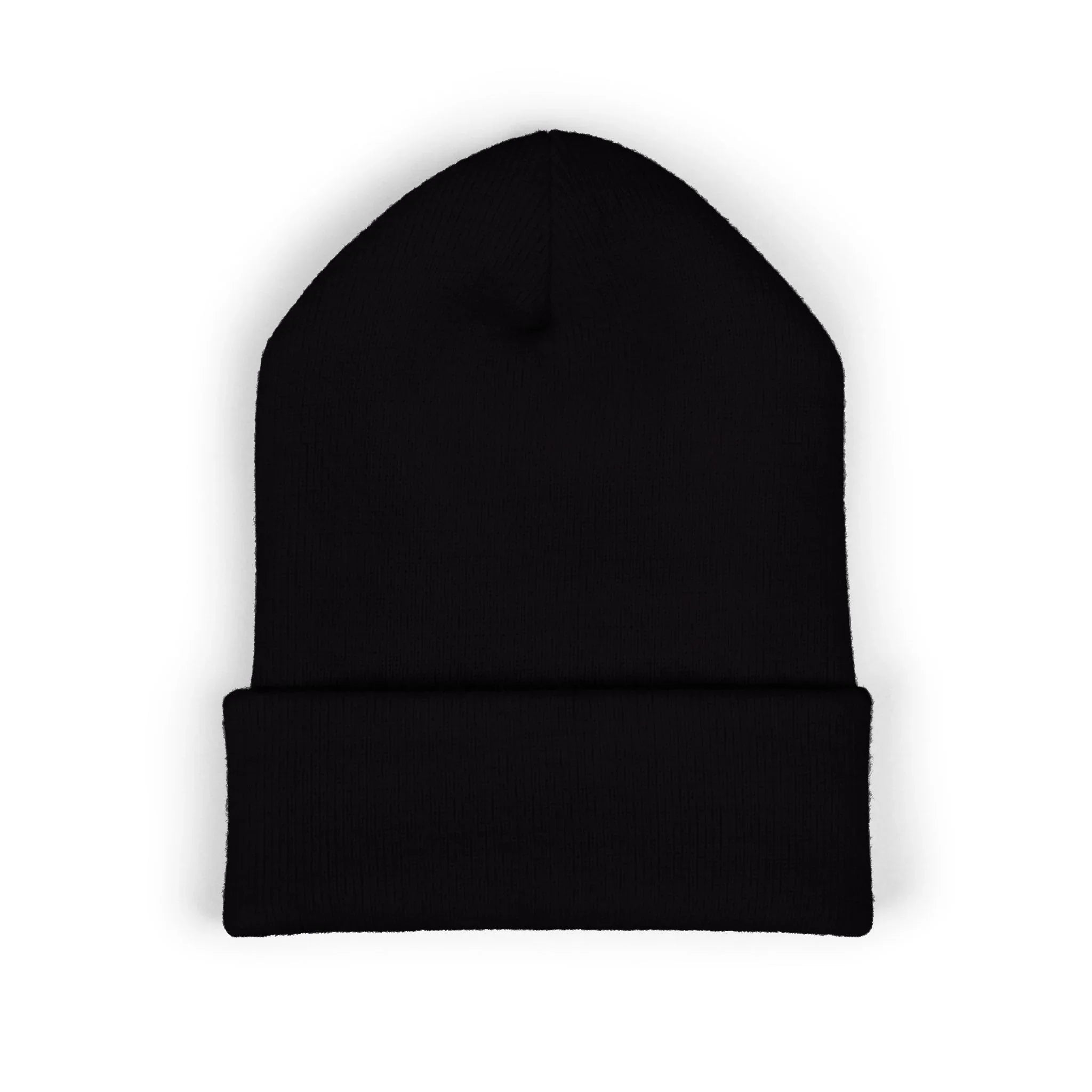 Treelogo Outline Embroidered Foldup Beanie-CUSTOM ORDER