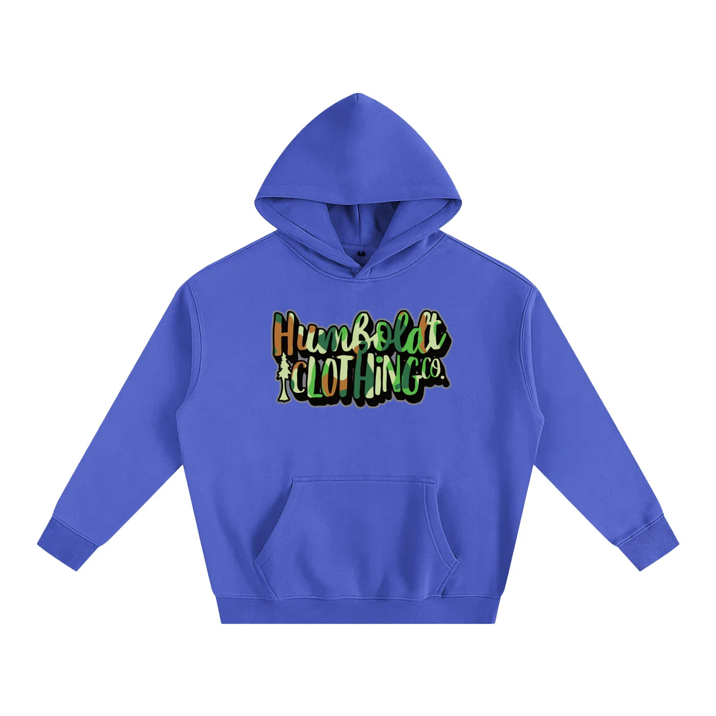 Chromatic Camo Oversize Fleeced Pullover Hoodie - CUSTOM ORDER