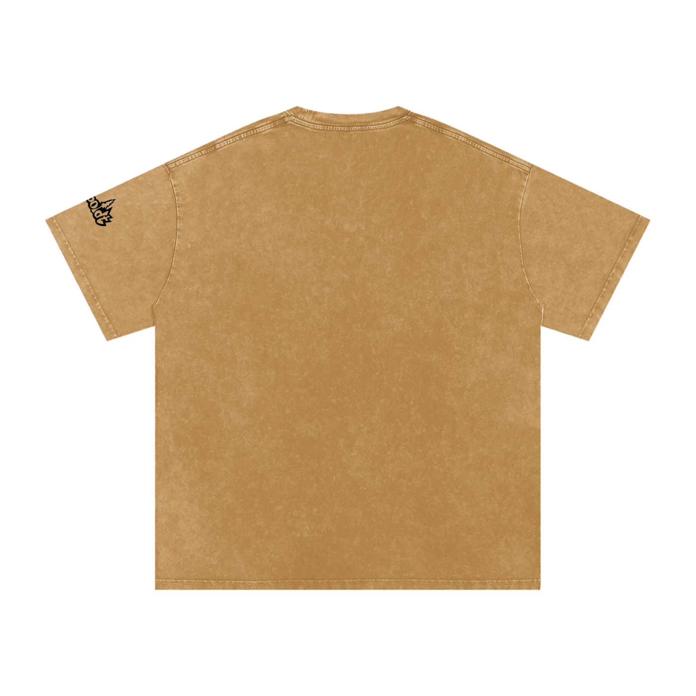 Highway 36 Snow Washed Oversized Cotton TShirt Black Ink Colorway - CUSTOM ORDER