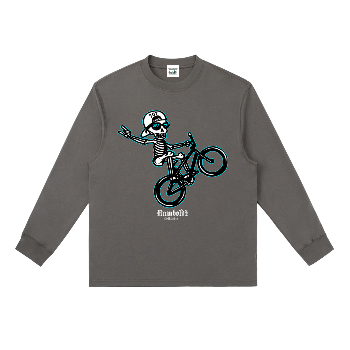 BMX Rider Essential Crewneck Long-Sleeve TShirt - CUSTOM ORDER