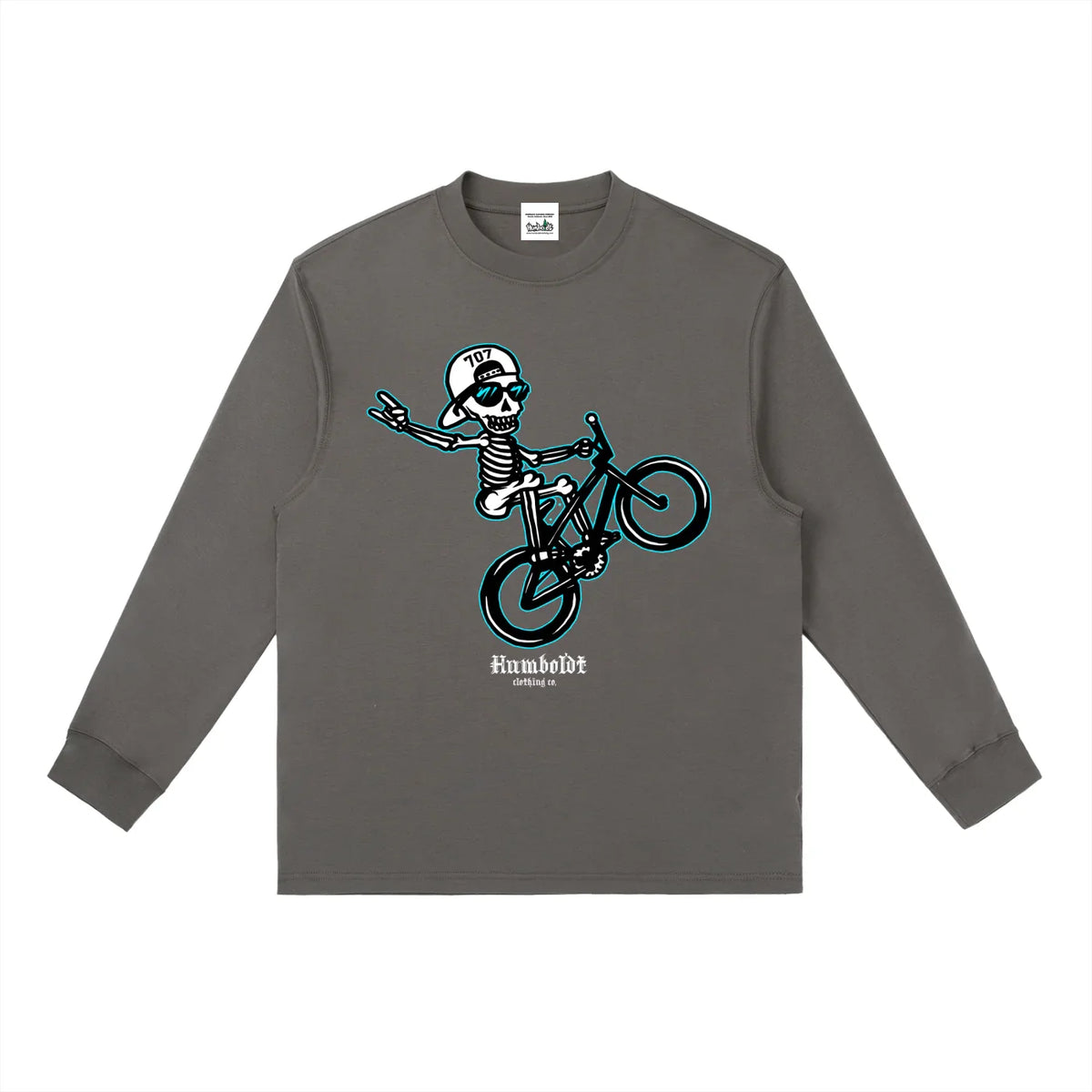 BMX Rider Essential Crewneck Long-Sleeve TShirt - CUSTOM ORDER