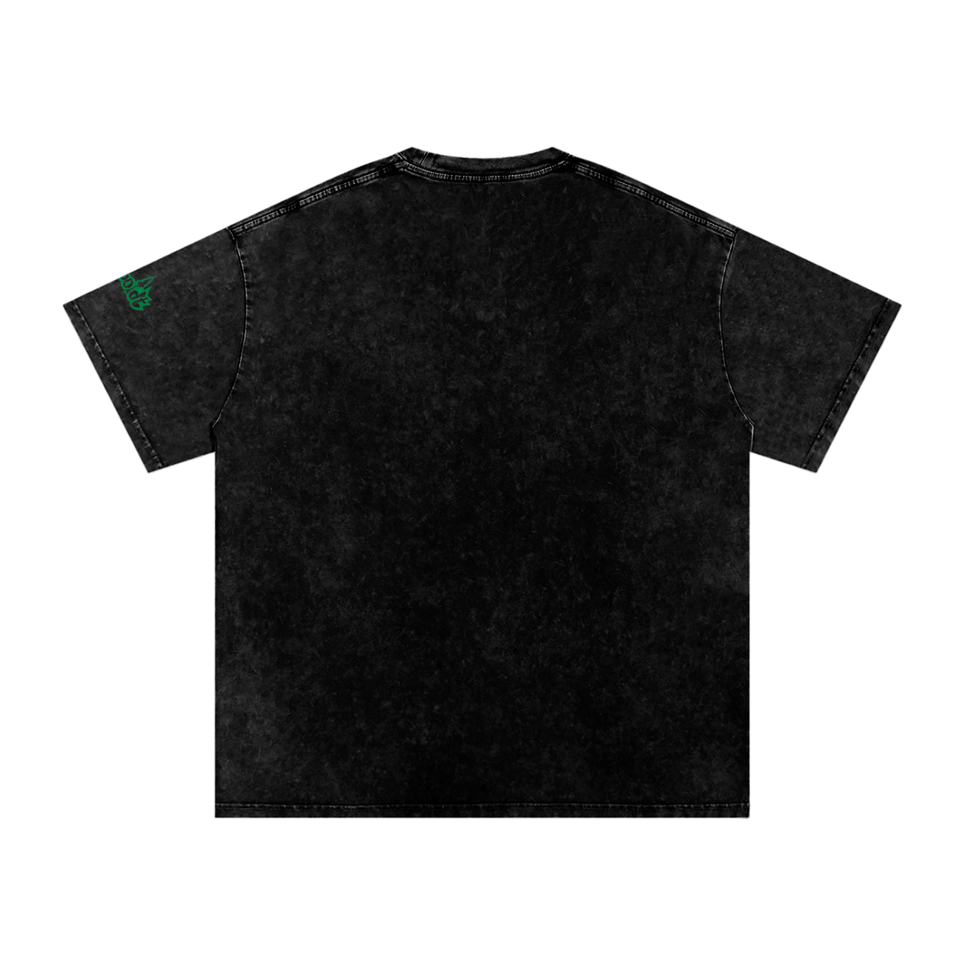Highway 36 Snow Washed Oversized Cotton TShirt Nightvision Colorway - CUSTOM ORDER