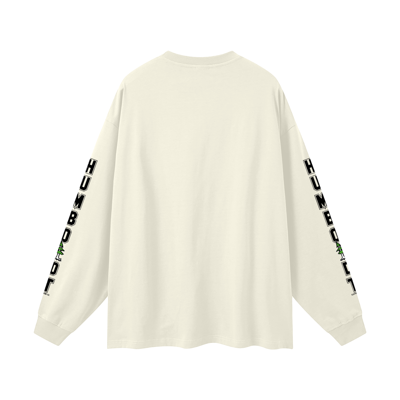 Collegiate Oversized Unisex Long Sleeve Tshirt - CUSTOM ORDER