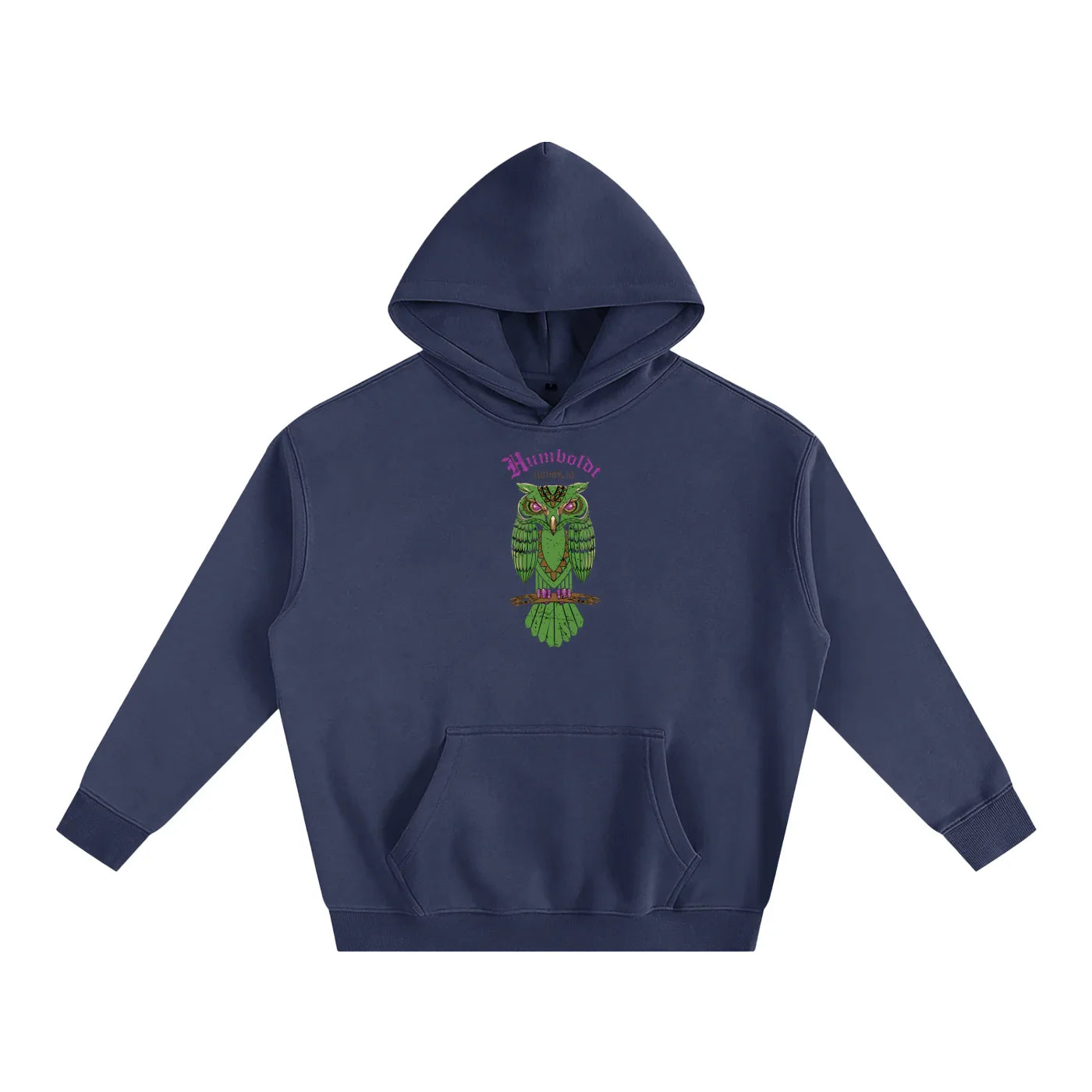 Mystic Forest Owl Oversize Fleeced Pullover Hoodie - CUSTOM ORDER