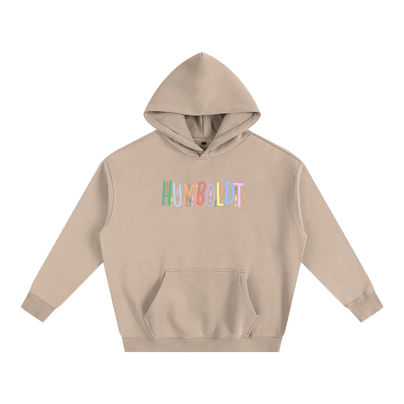 Fun With Color Oversized Fleeced Pullover Hoodie - CUSTOM ORDER
