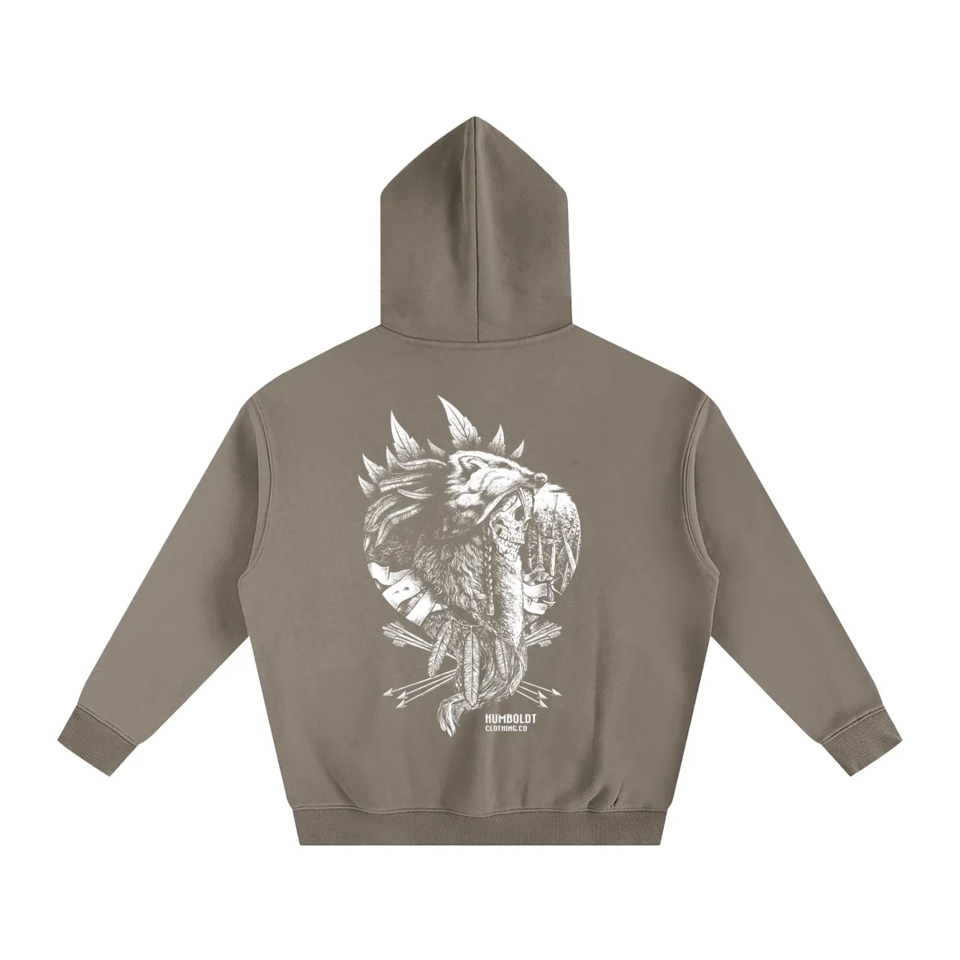 Natural Instinct Oversized Fleeced Pullover Hoodie - CUSTOM ORDER