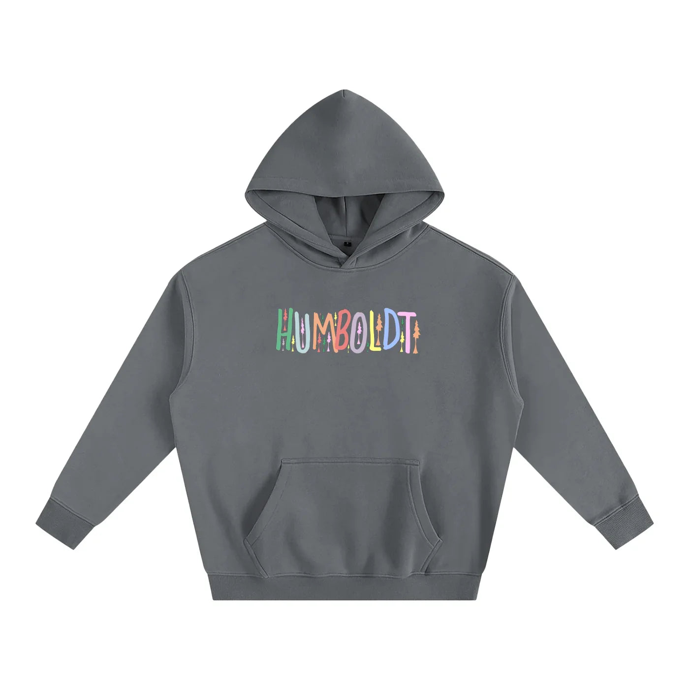 Fun With Color Oversized Fleeced Pullover Hoodie - CUSTOM ORDER