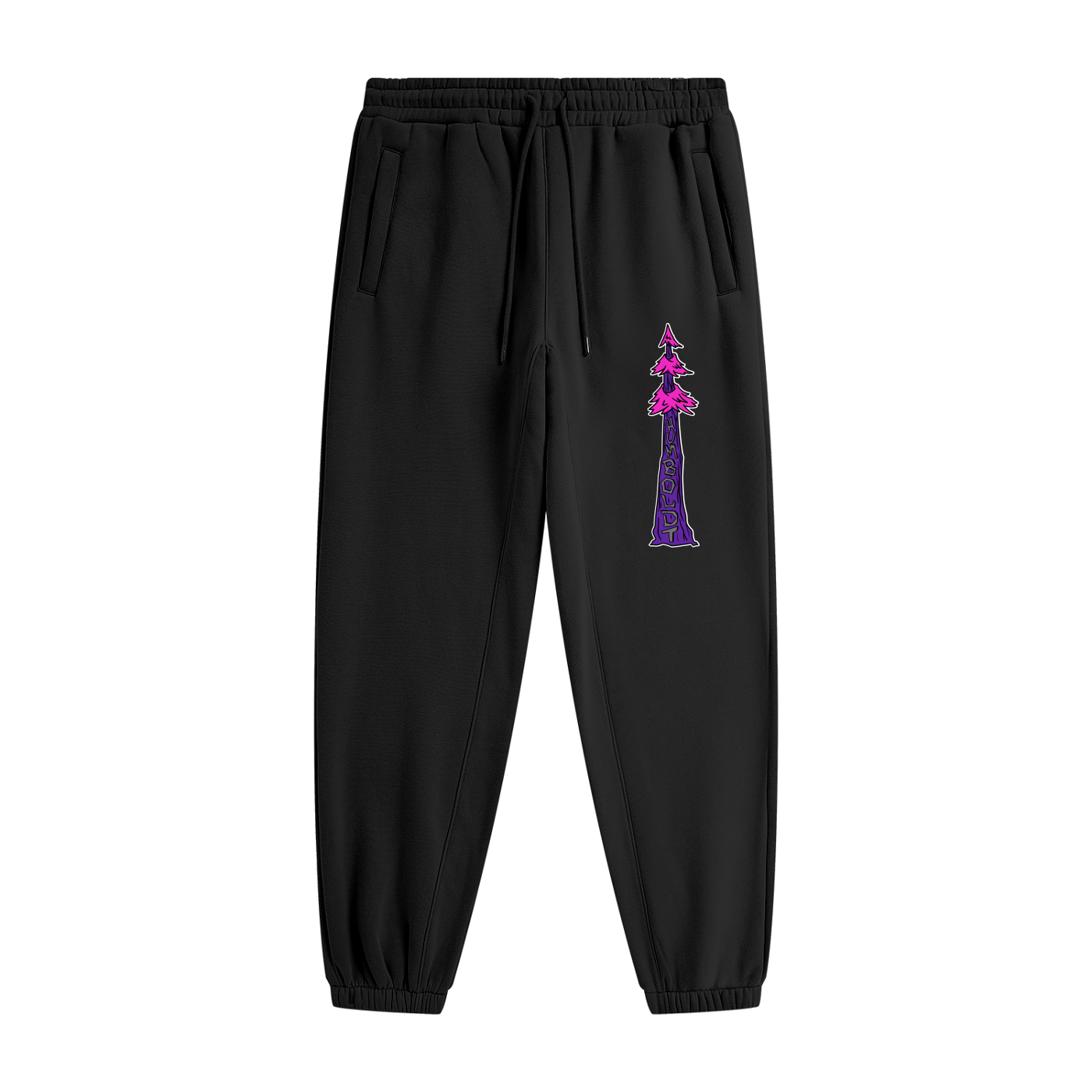 Avenue Unisex Heavyweight Fleece Jogger Sweatpants Pink/Purple Colorway - CUSTOM ORDER