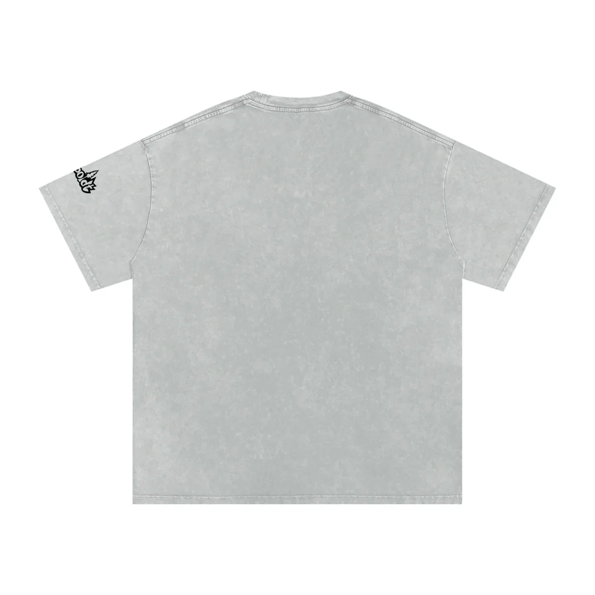 Highway 36 Snow Washed Oversized Cotton TShirt Black Ink Colorway - CUSTOM ORDER