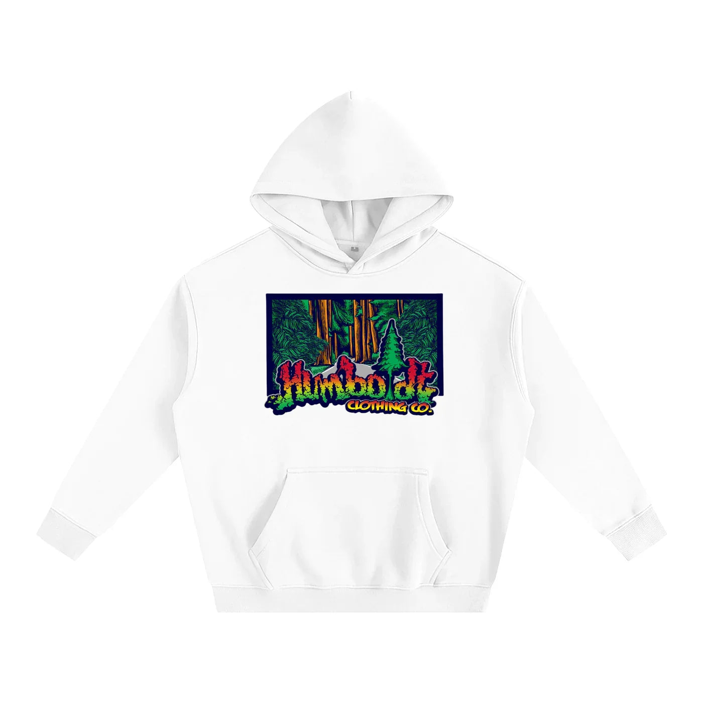 Rasta Forest Oversized Fleeced Pullover Hoodie - CUSTOM ORDER