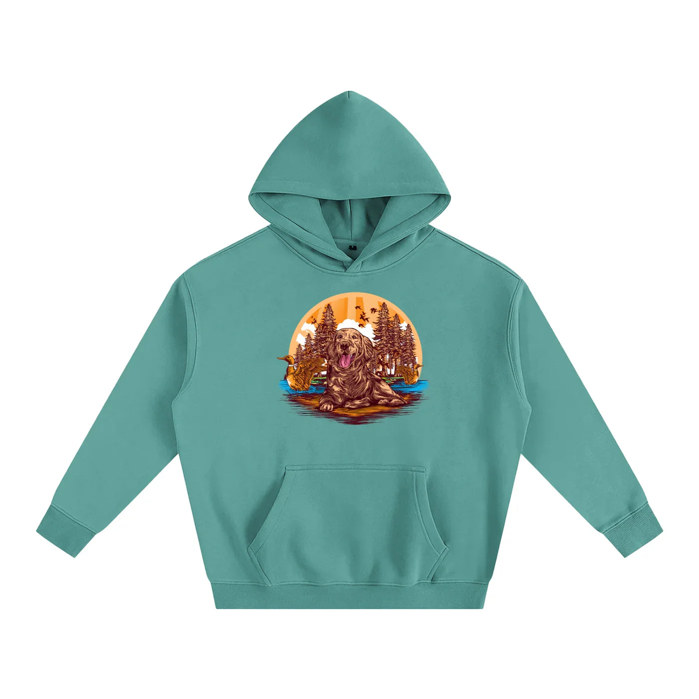 Retriever Oversized Fleeced Pullover Hoodie - CUSTOM ORDER