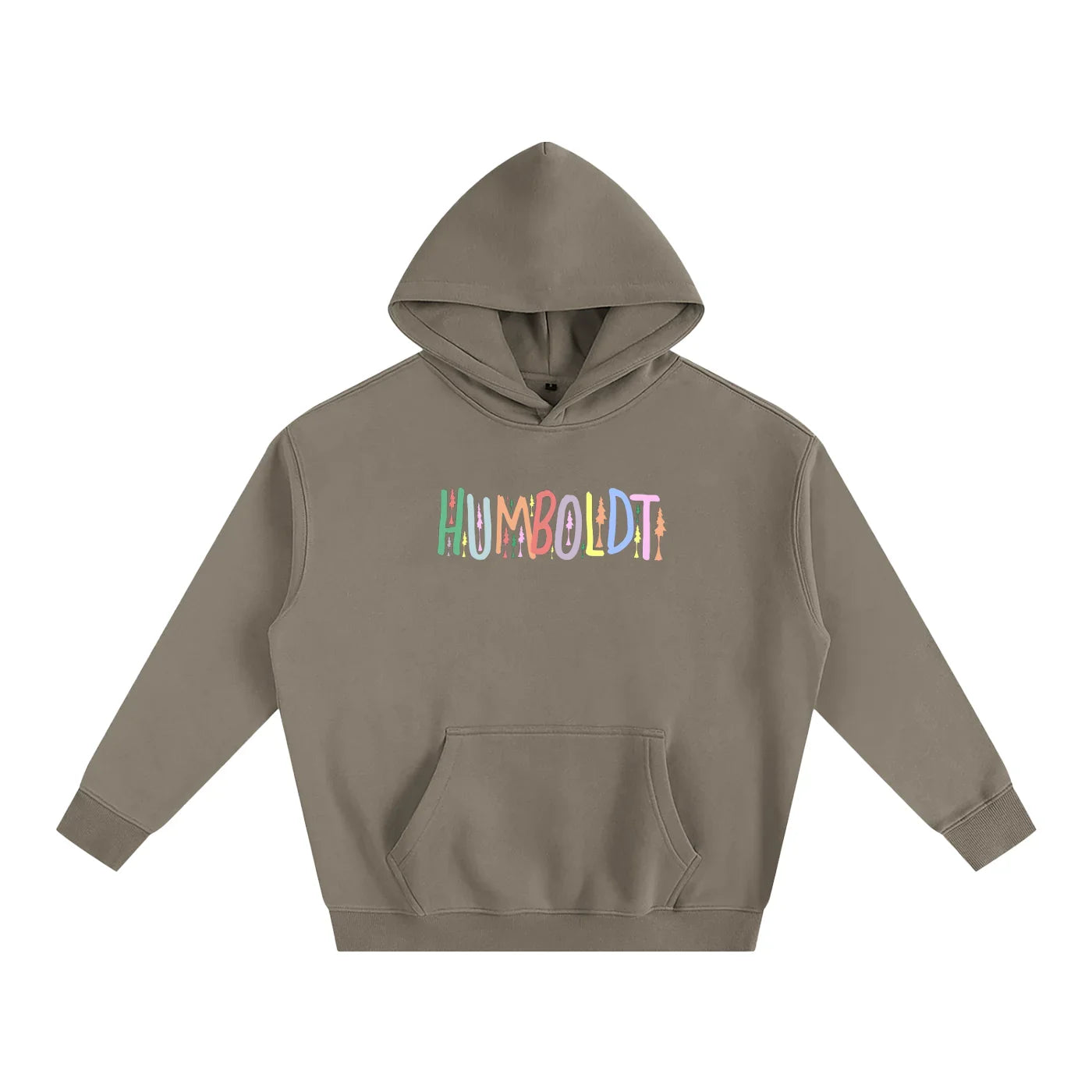 Fun With Color Oversized Fleeced Pullover Hoodie - CUSTOM ORDER