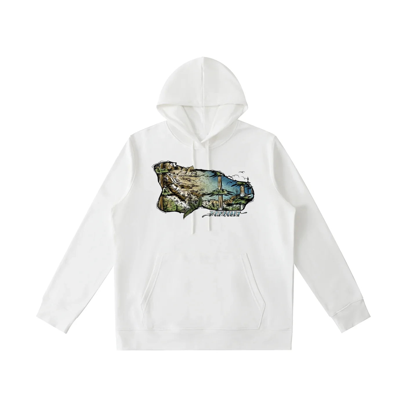 Redwoods to The Sea Essential Oversized Pullover Hoodie - CUSTOM ORDER